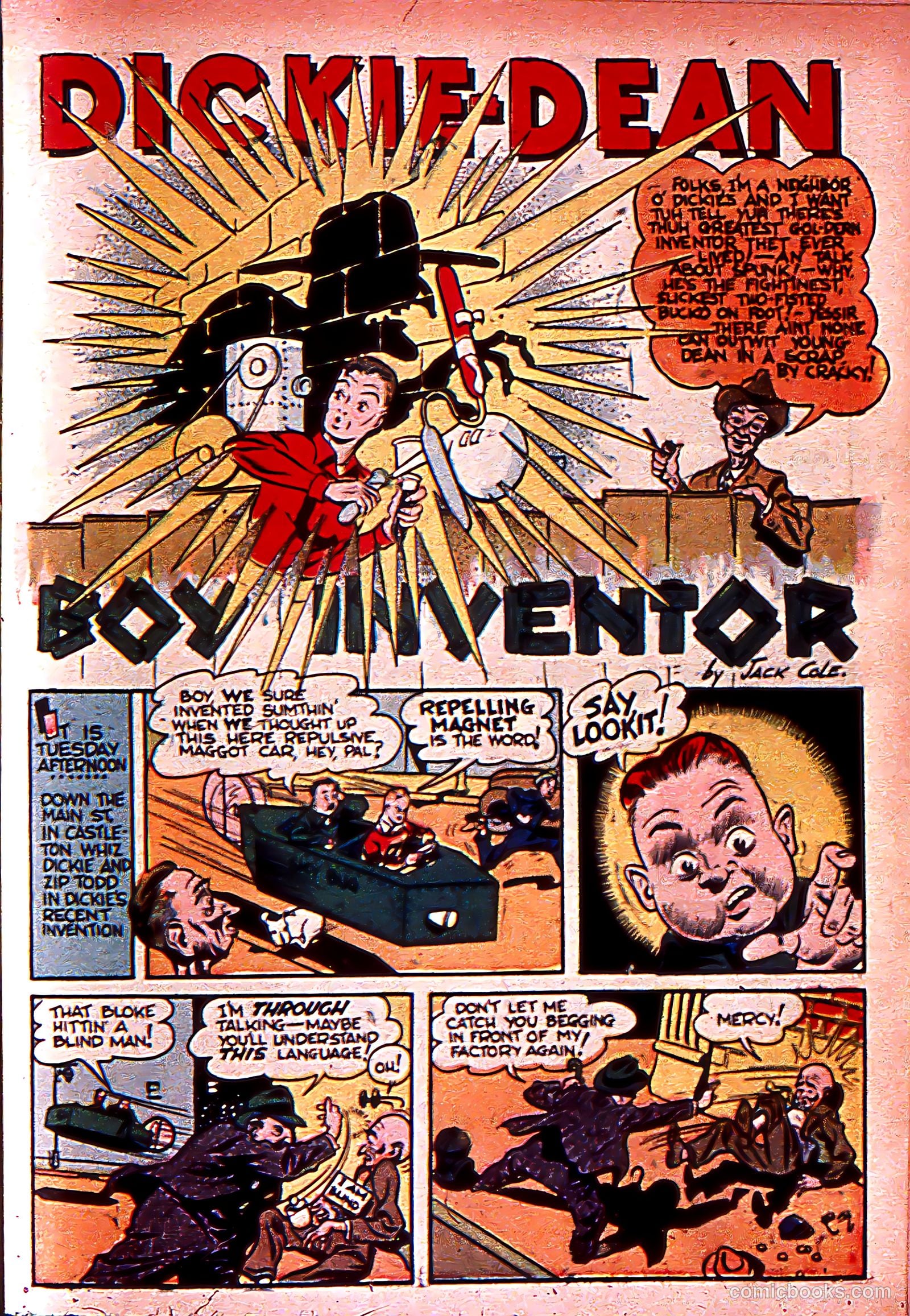 Silver Streak Comics #7 (1941) — page 61 of 70