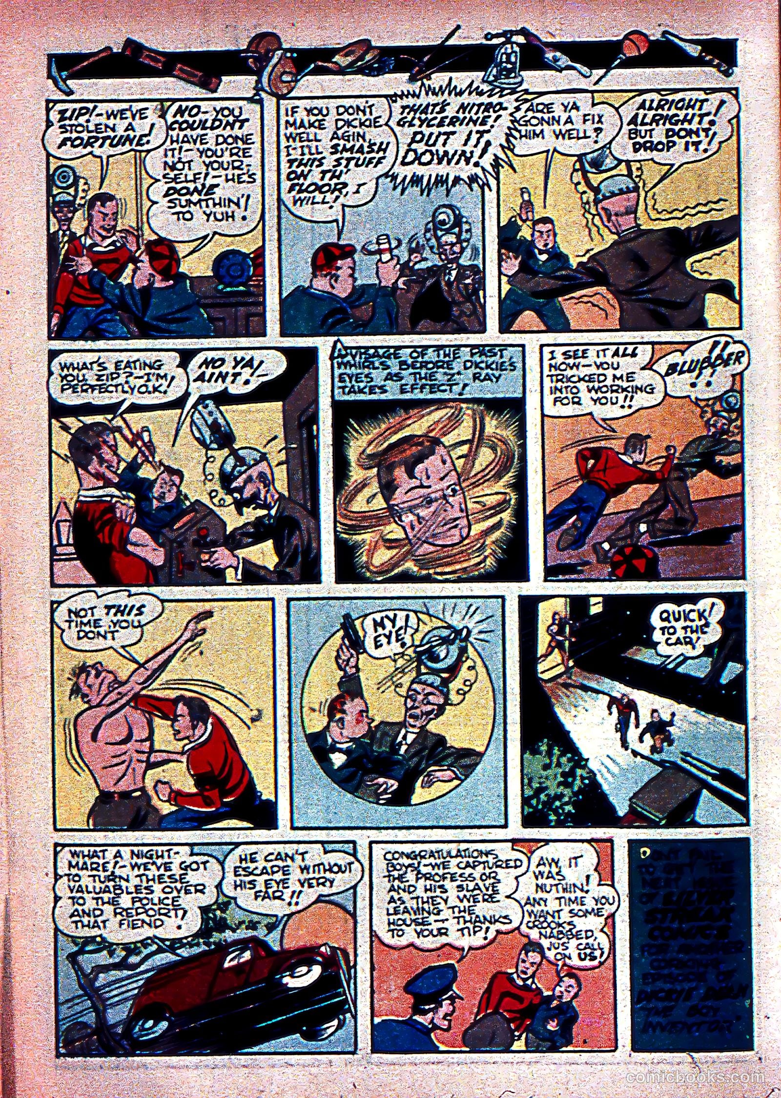 Silver Streak Comics #7 (1941) — page 68 of 70