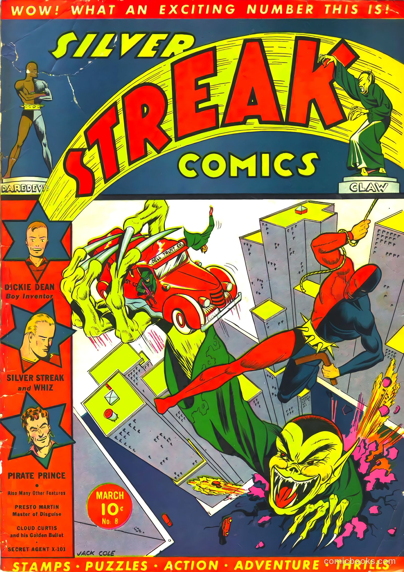 Silver Streak Comics #8 (1941) — page 2 of 69
