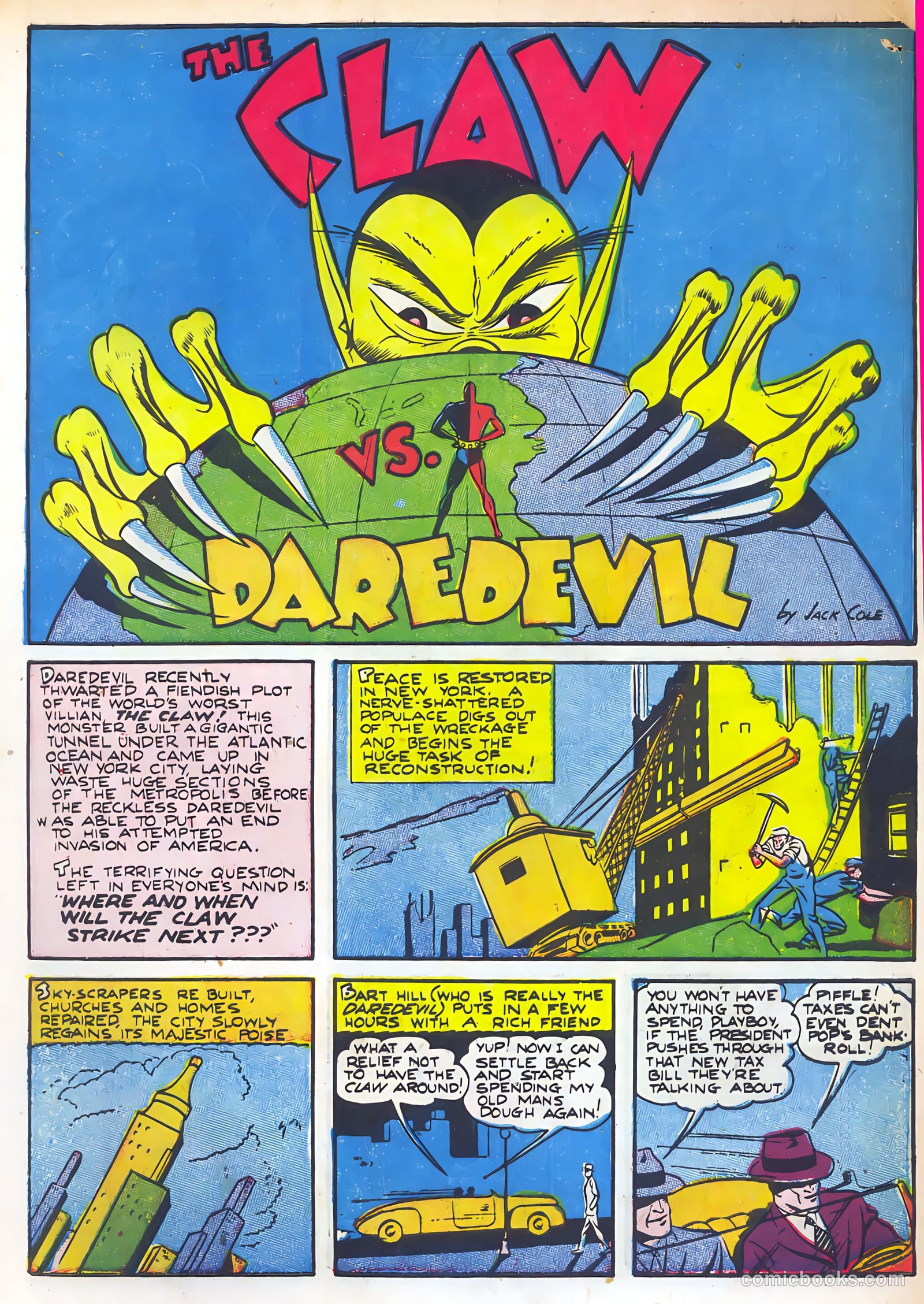 Silver Streak Comics #8 (1941) — page 4 of 69