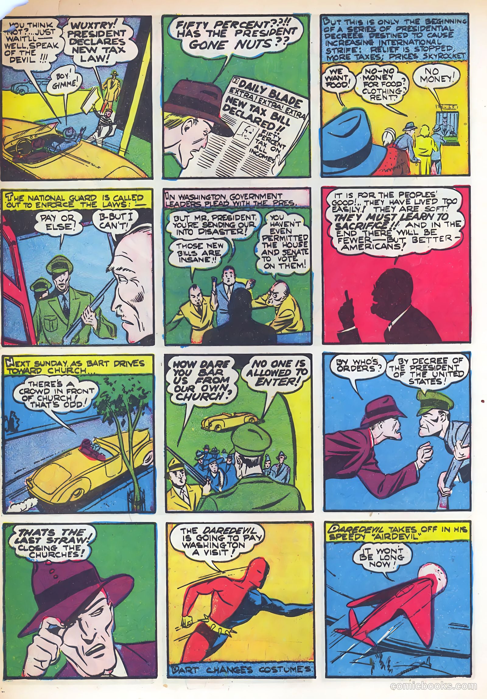 Silver Streak Comics #8 (1941) — page 5 of 69