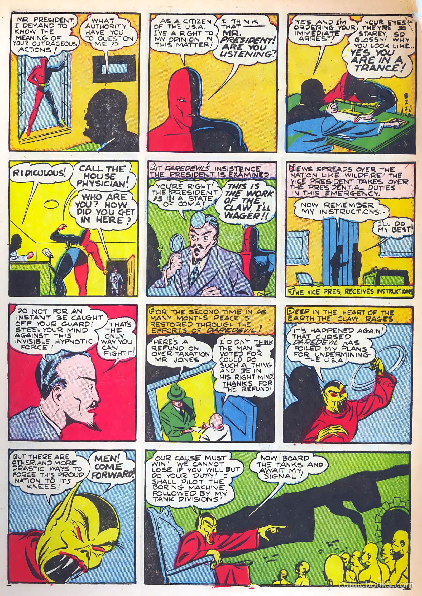 Silver Streak Comics #8 (1941) — page 6 of 69