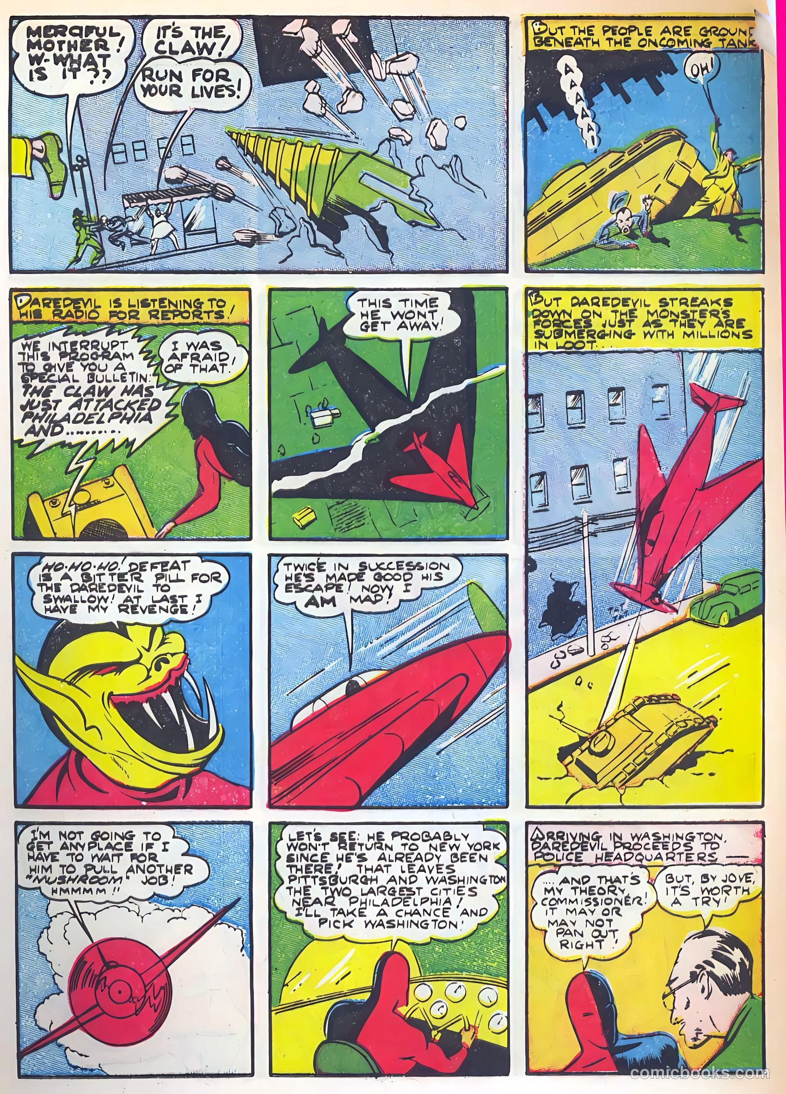 Silver Streak Comics #8 (1941) — page 8 of 69