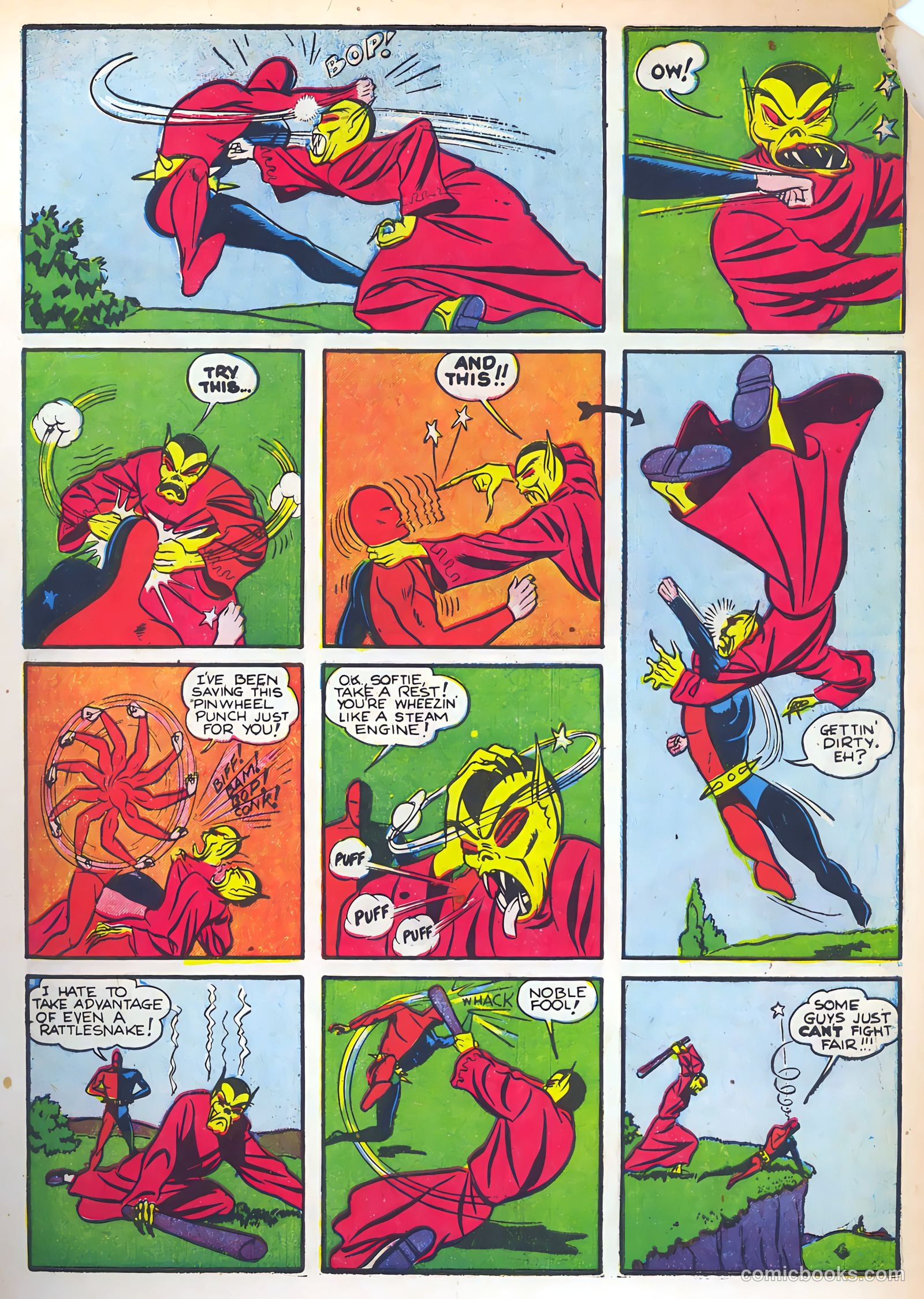 Silver Streak Comics #8 (1941) — page 12 of 69