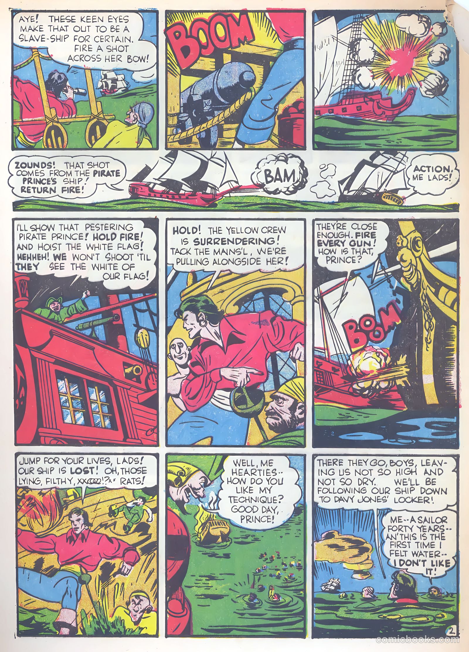 Silver Streak Comics #8 (1941) — page 16 of 69