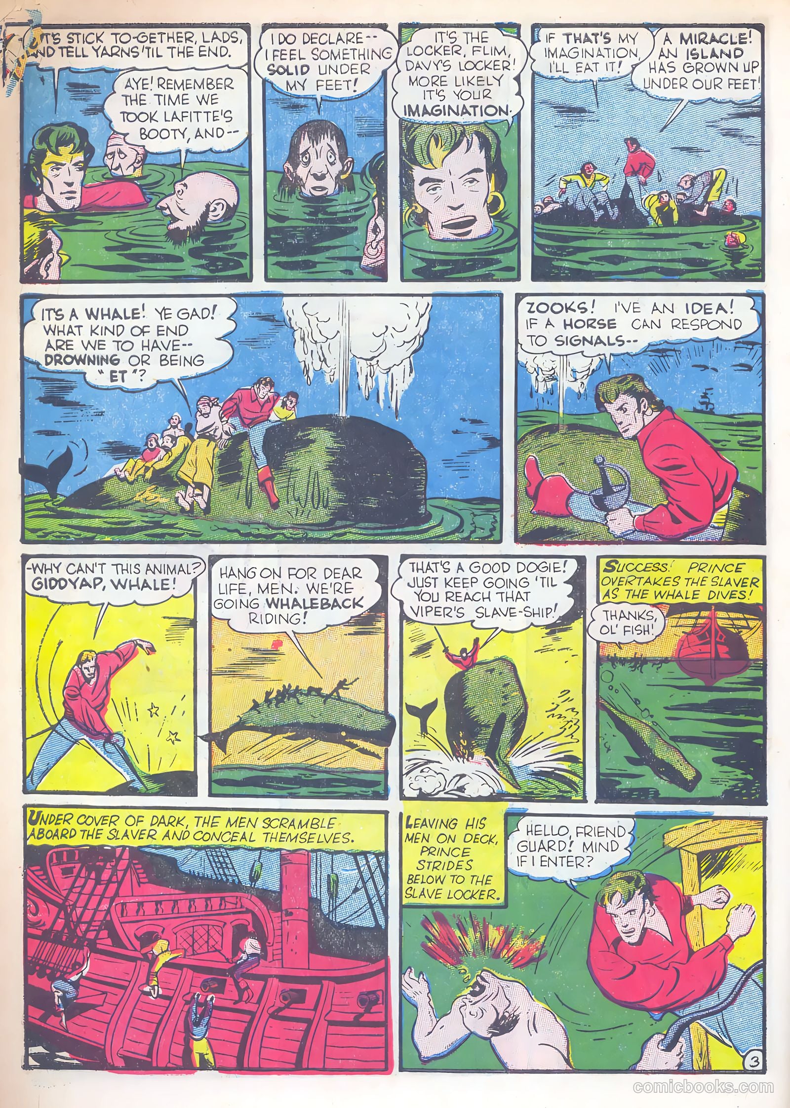 Silver Streak Comics #8 (1941) — page 17 of 69
