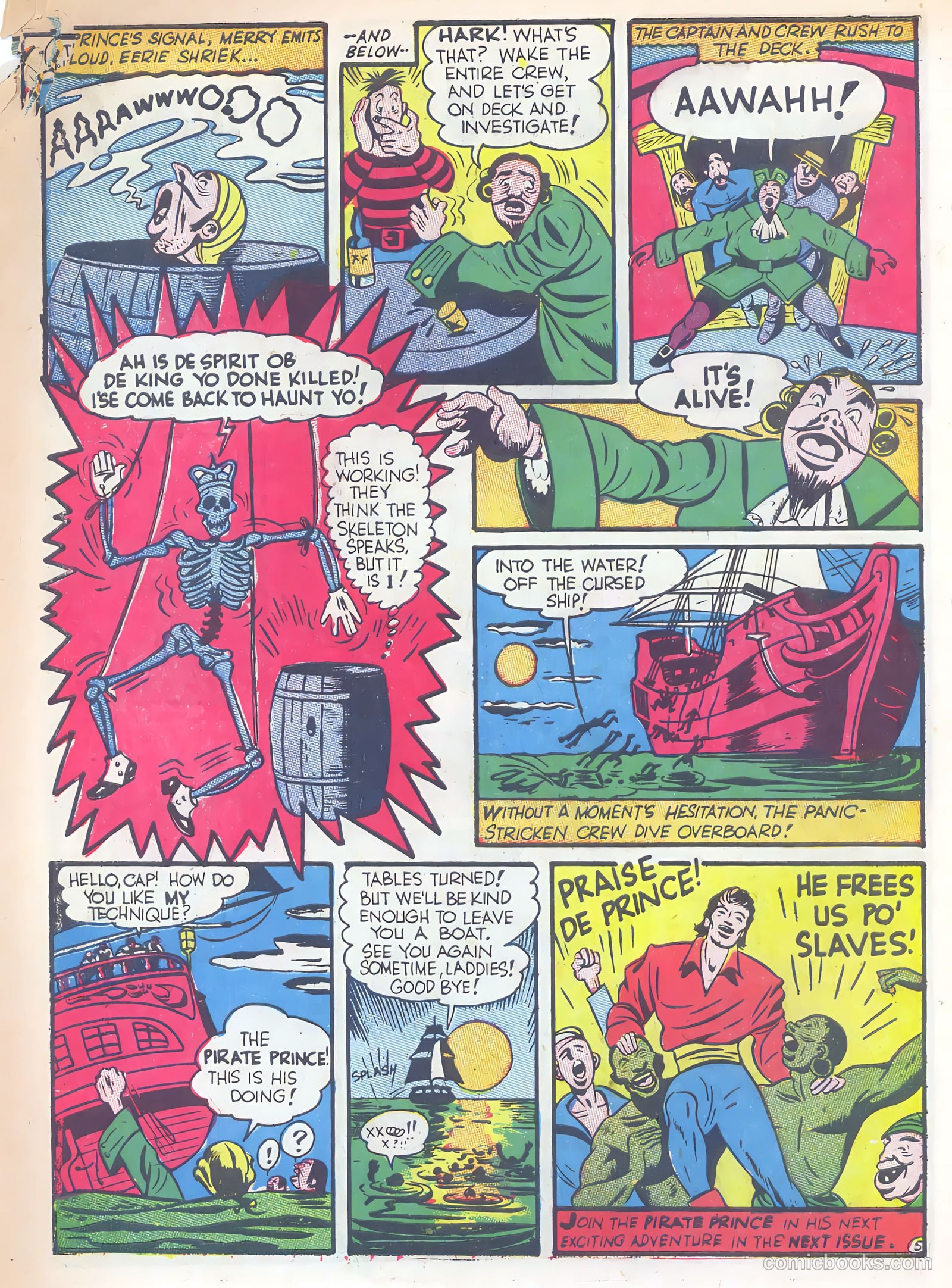 Silver Streak Comics #8 (1941) — page 19 of 69