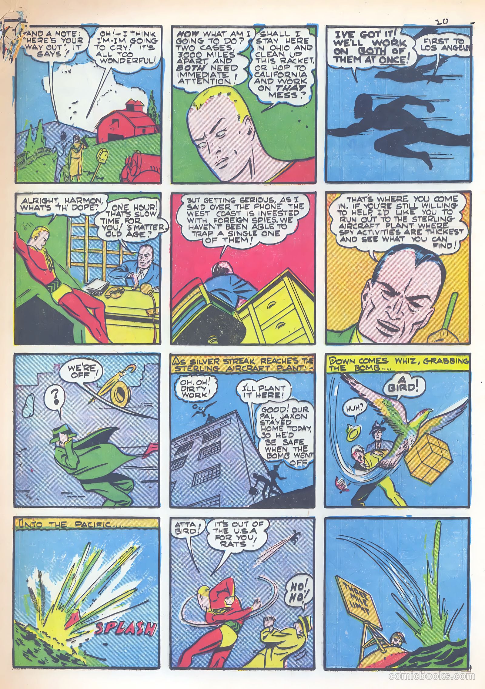 Silver Streak Comics #8 (1941) — page 23 of 69