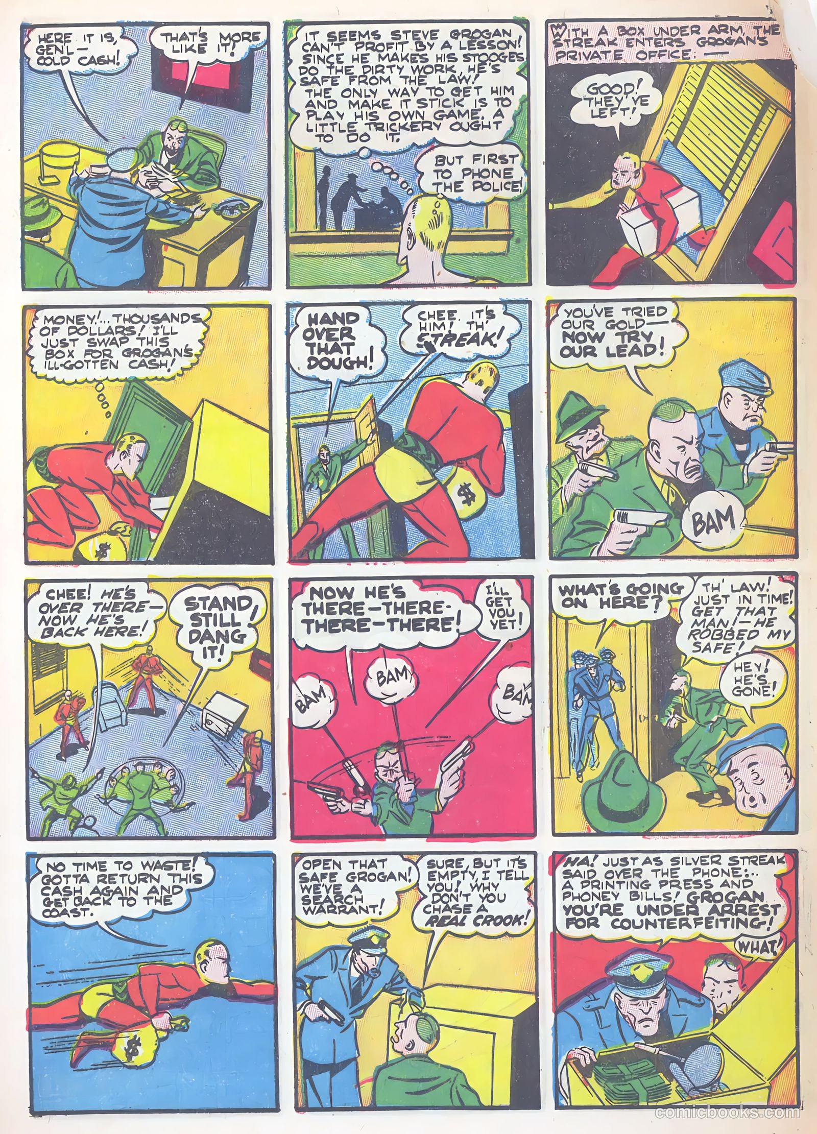 Silver Streak Comics #8 (1941) — page 26 of 69