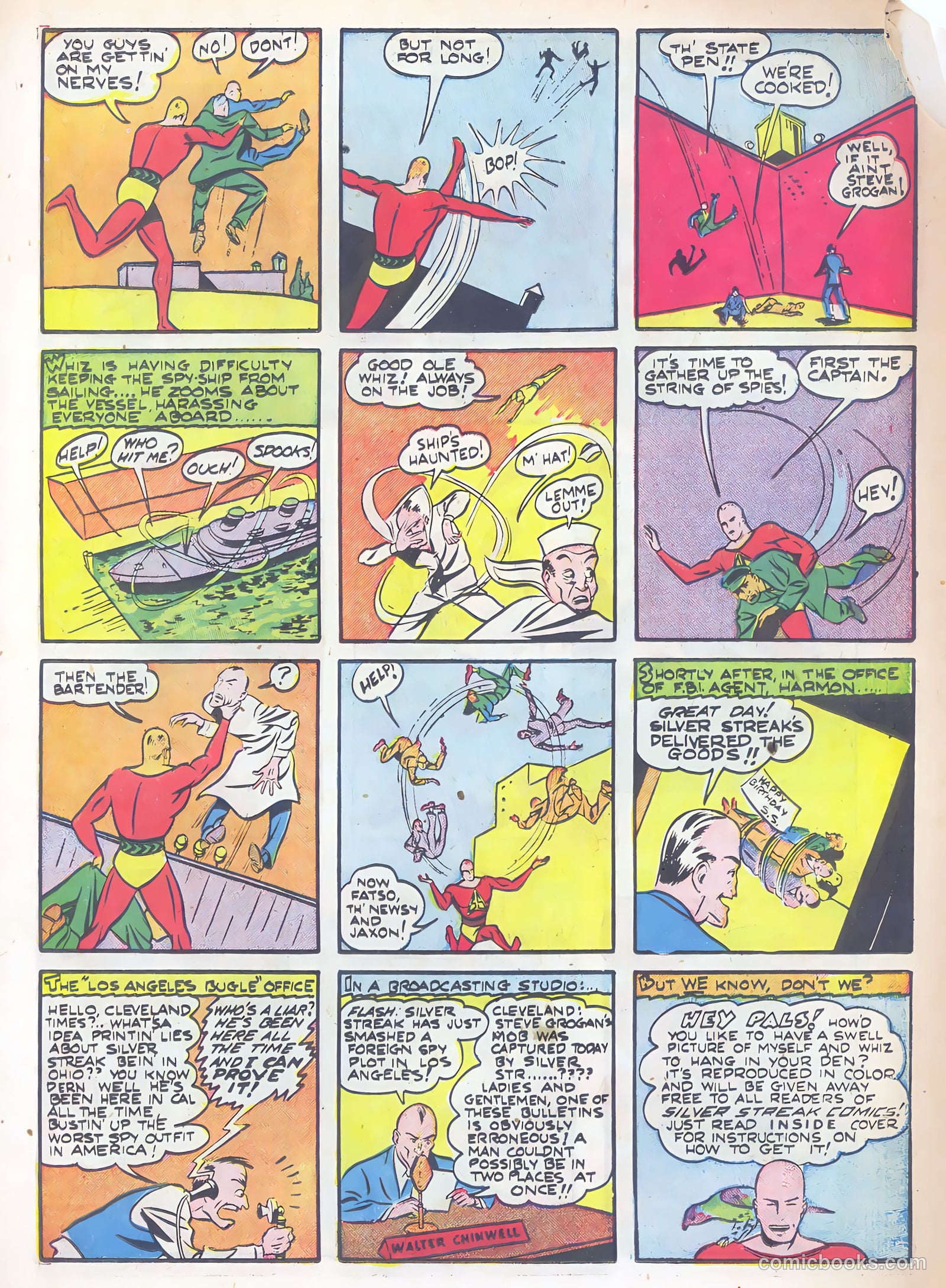 Silver Streak Comics #8 (1941) — page 28 of 69