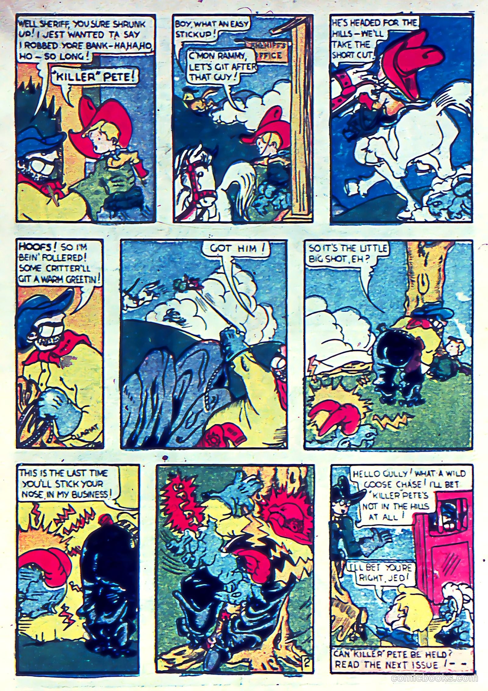 Silver Streak Comics #8 (1941) — page 30 of 69