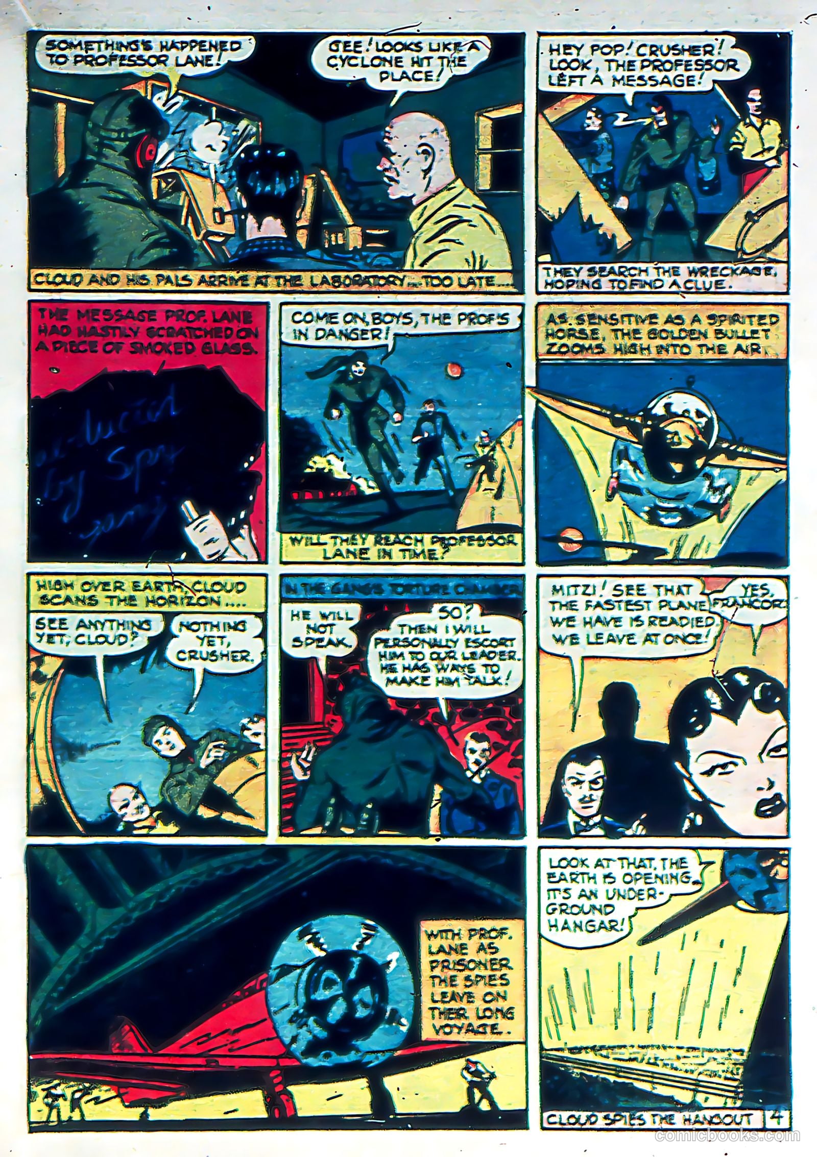 Silver Streak Comics #8 (1941) — page 34 of 69
