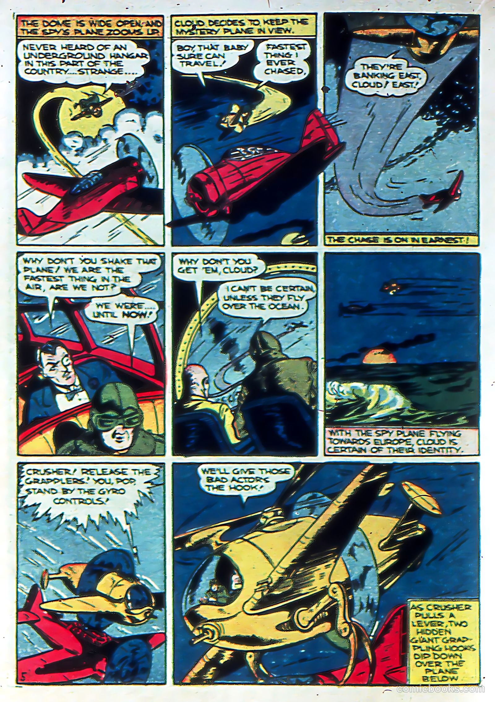 Silver Streak Comics #8 (1941) — page 35 of 69