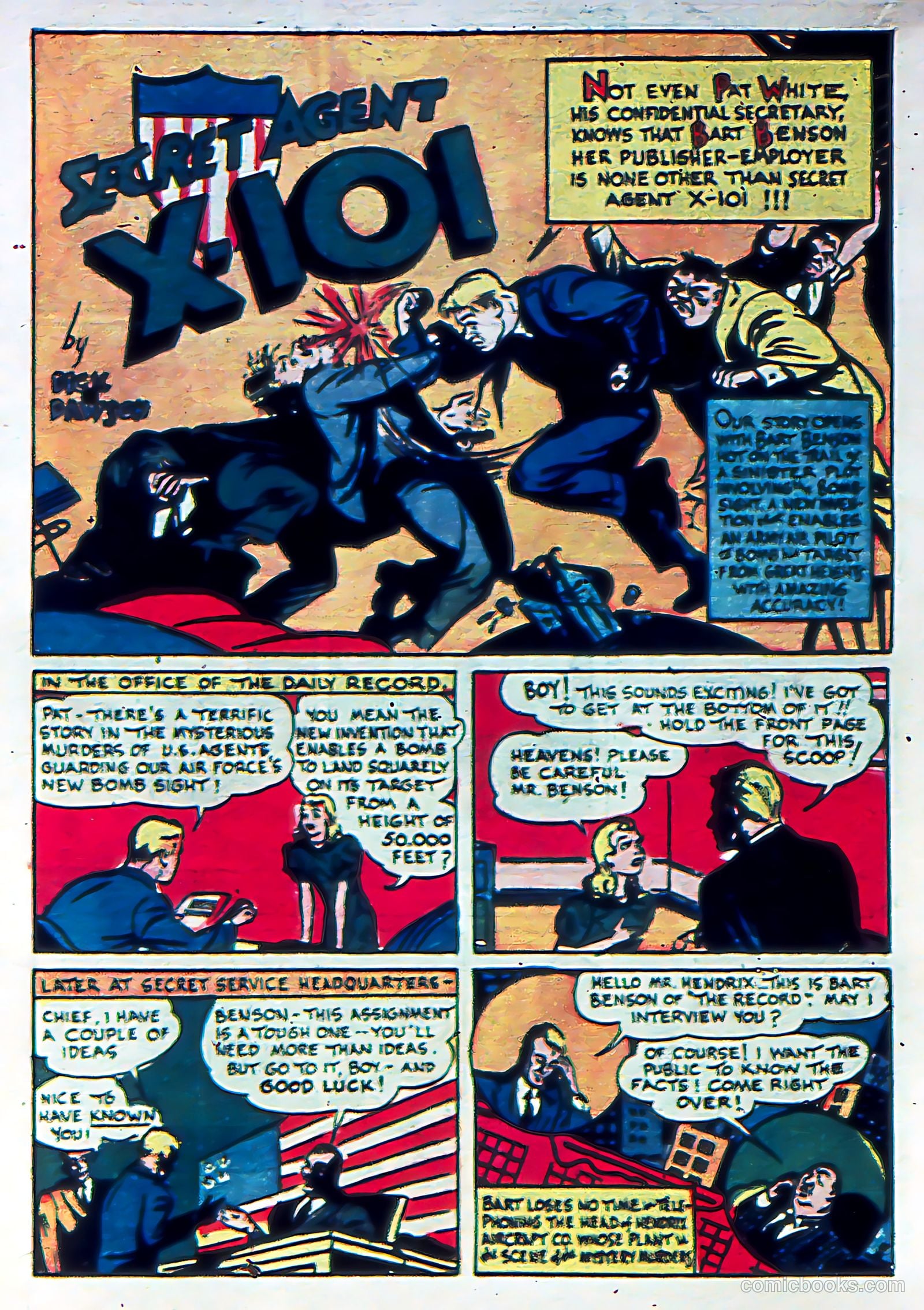 Silver Streak Comics #8 (1941) — page 37 of 69