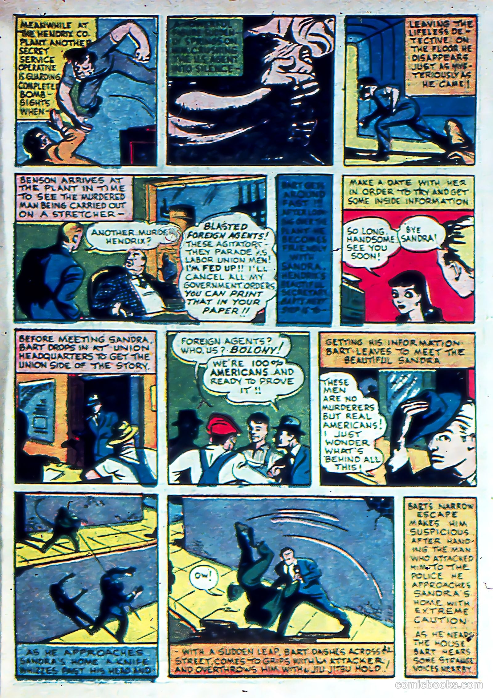 Silver Streak Comics #8 (1941) — page 38 of 69