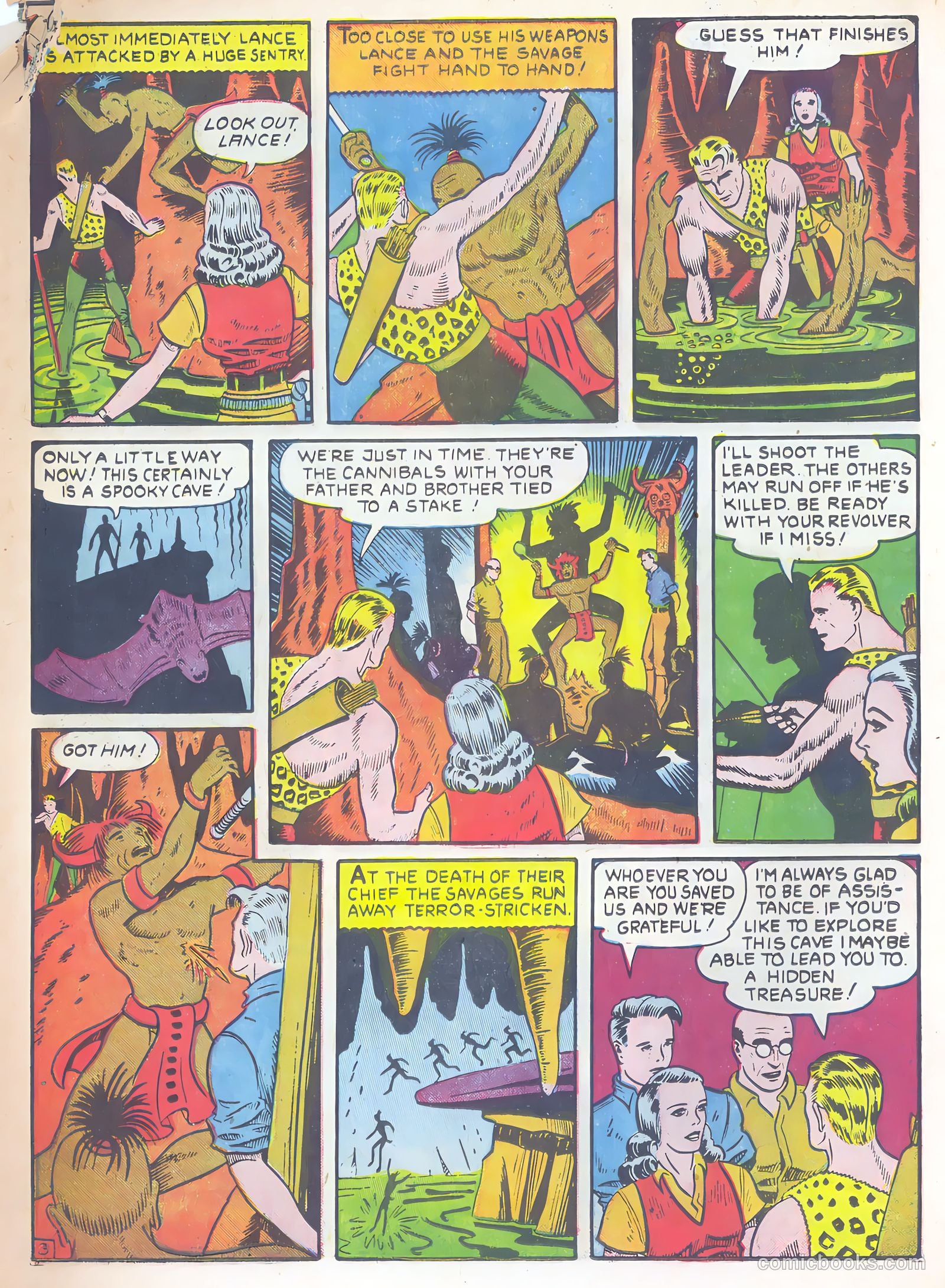 Silver Streak Comics #8 (1941) — page 43 of 69