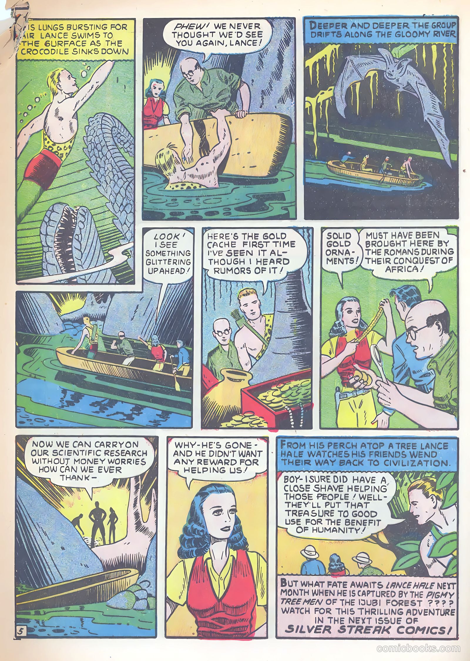 Silver Streak Comics #8 (1941) — page 45 of 69