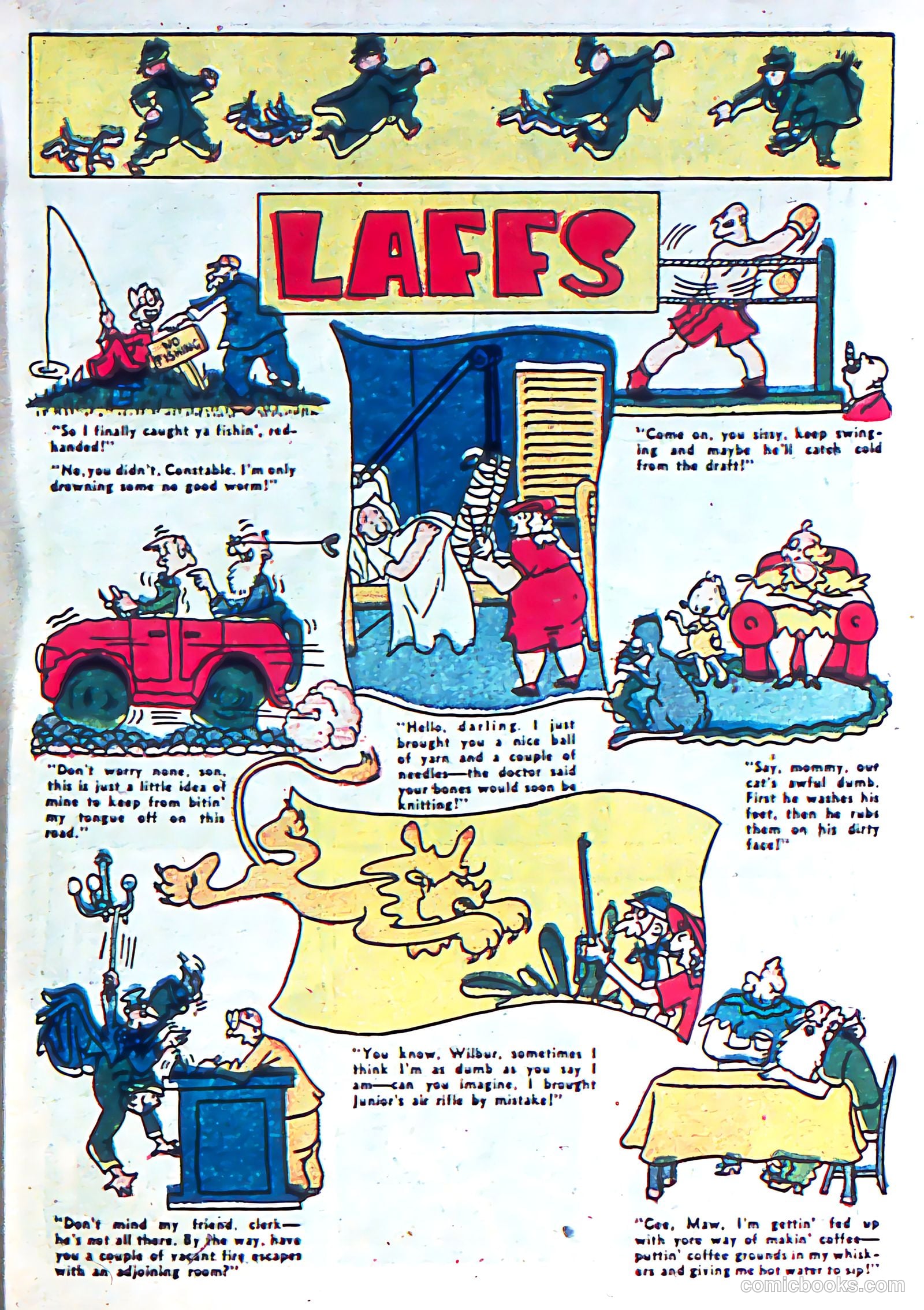 Silver Streak Comics #8 (1941) — page 54 of 69