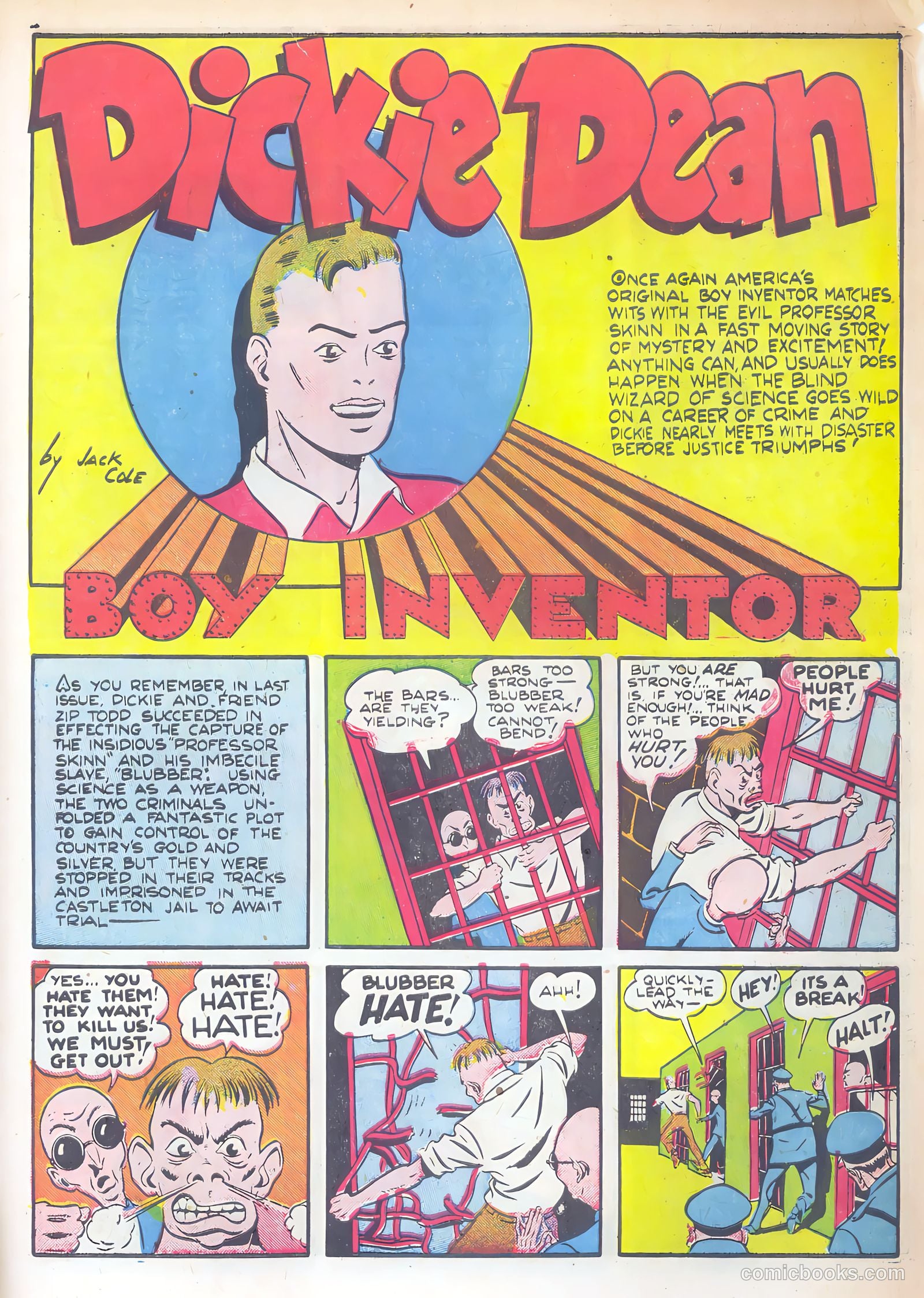 Silver Streak Comics #8 (1941) — page 60 of 69