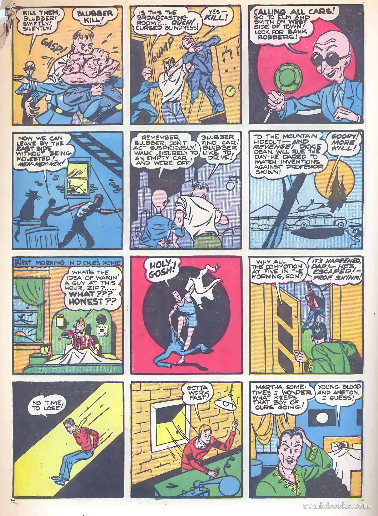 Silver Streak Comics #8 (1941) — page 61 of 69