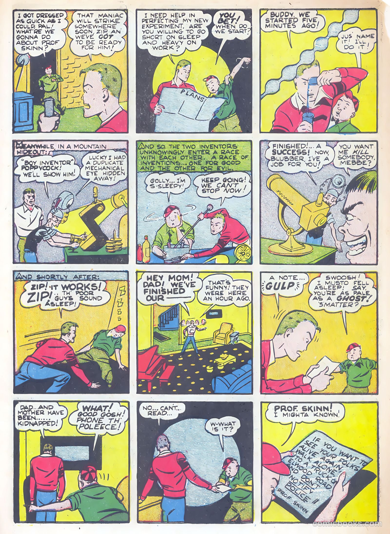 Silver Streak Comics #8 (1941) — page 62 of 69