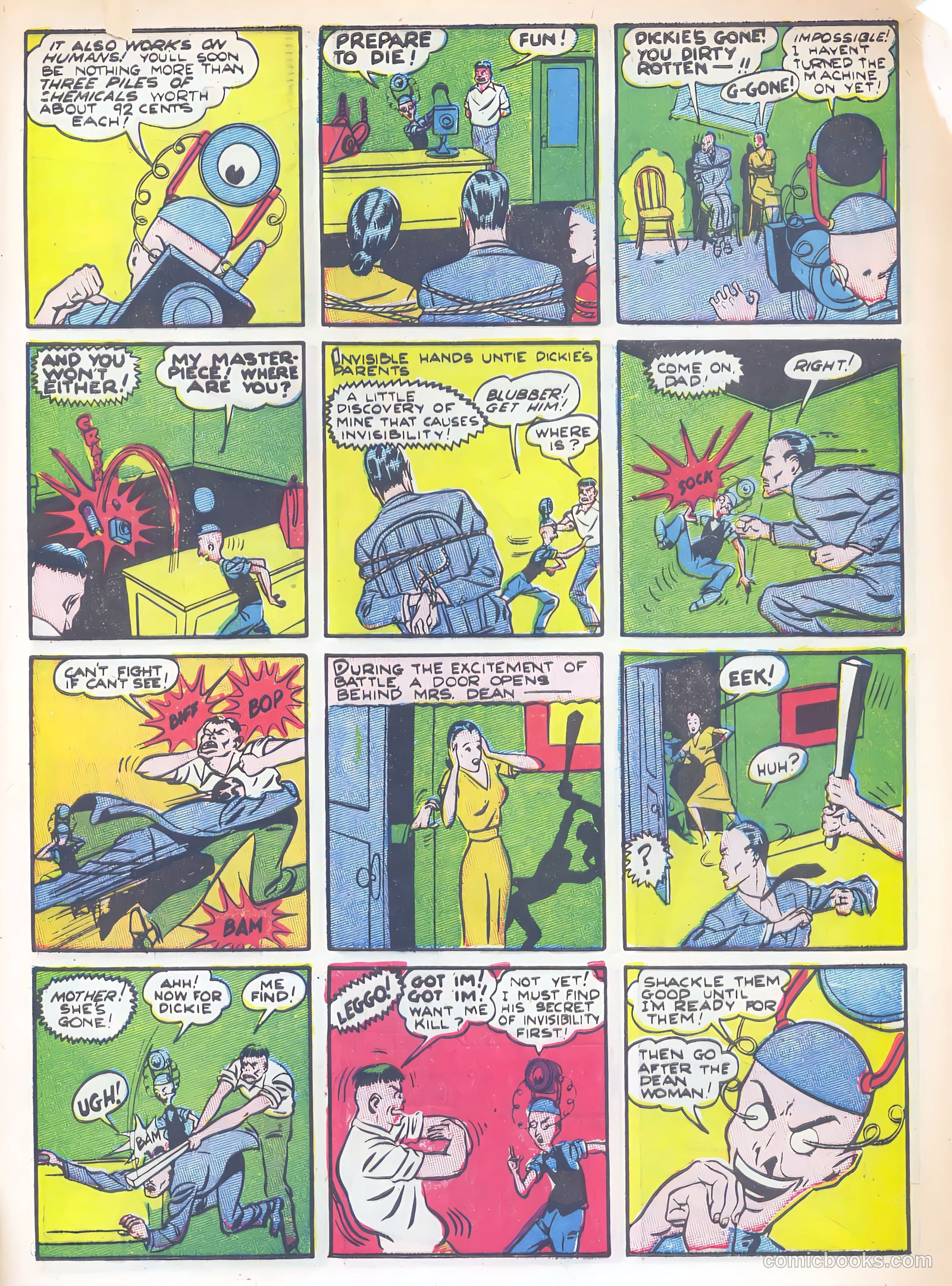 Silver Streak Comics #8 (1941) — page 64 of 69