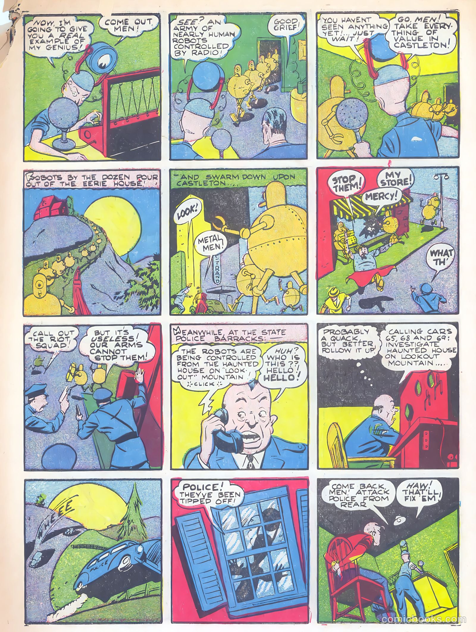 Silver Streak Comics #8 (1941) — page 65 of 69