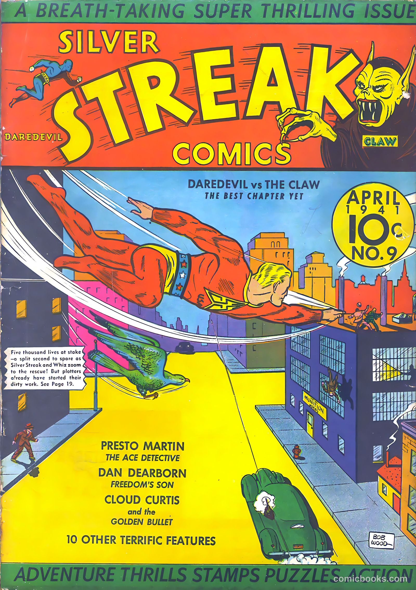 Silver Streak Comics #9