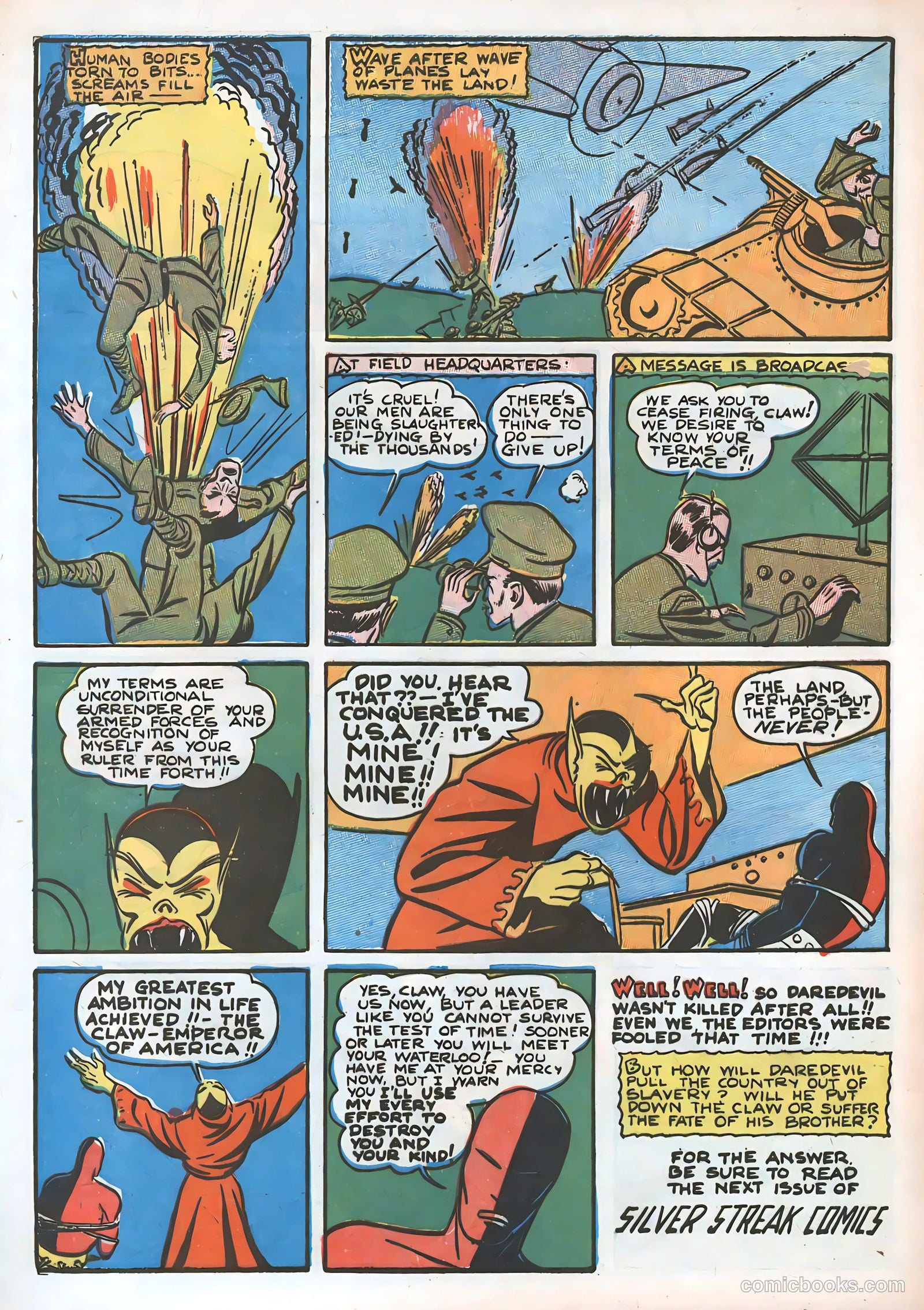 Silver Streak Comics #9 (1941) — page 12 of 68