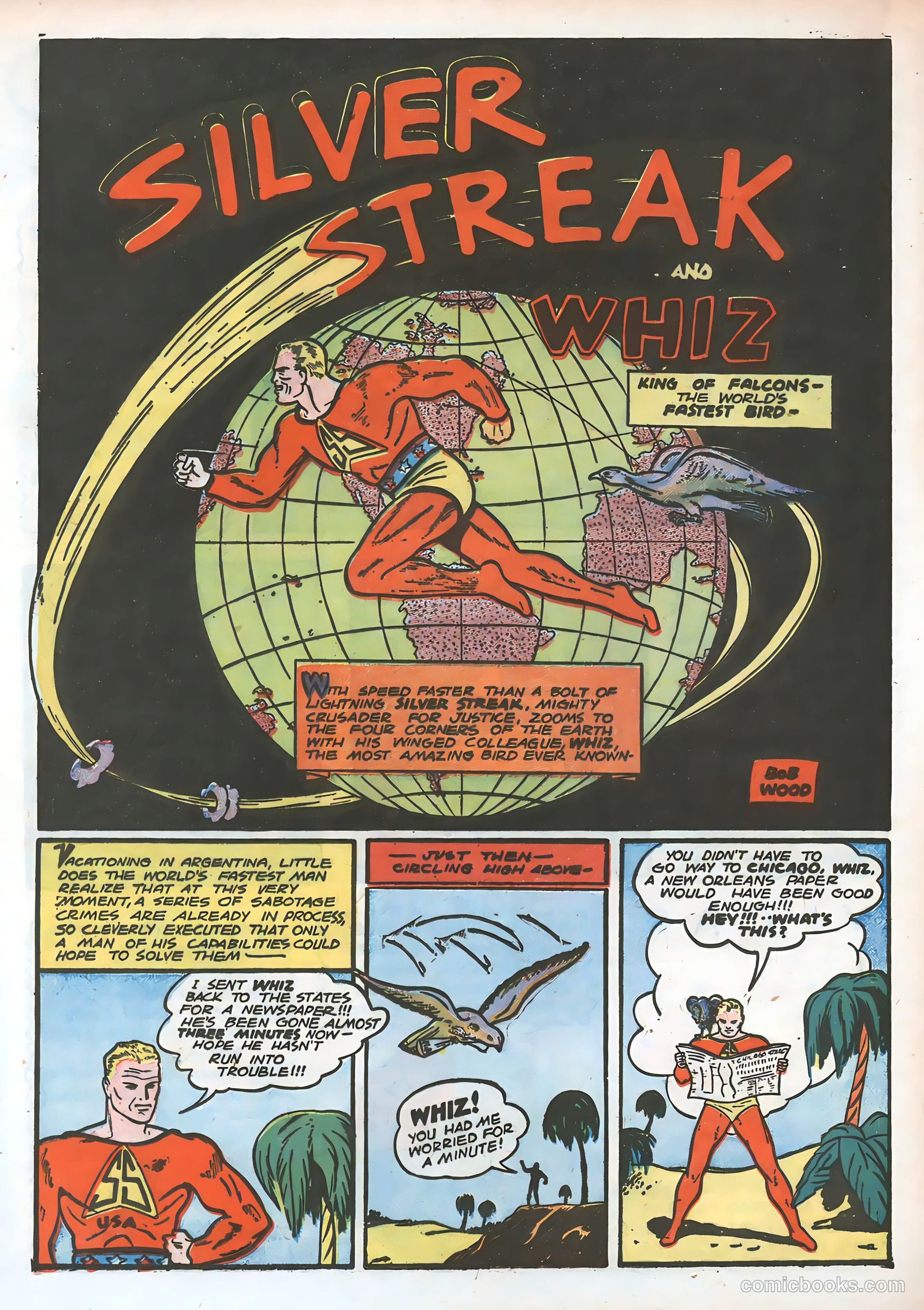 Silver Streak Comics #9 (1941) — page 20 of 68