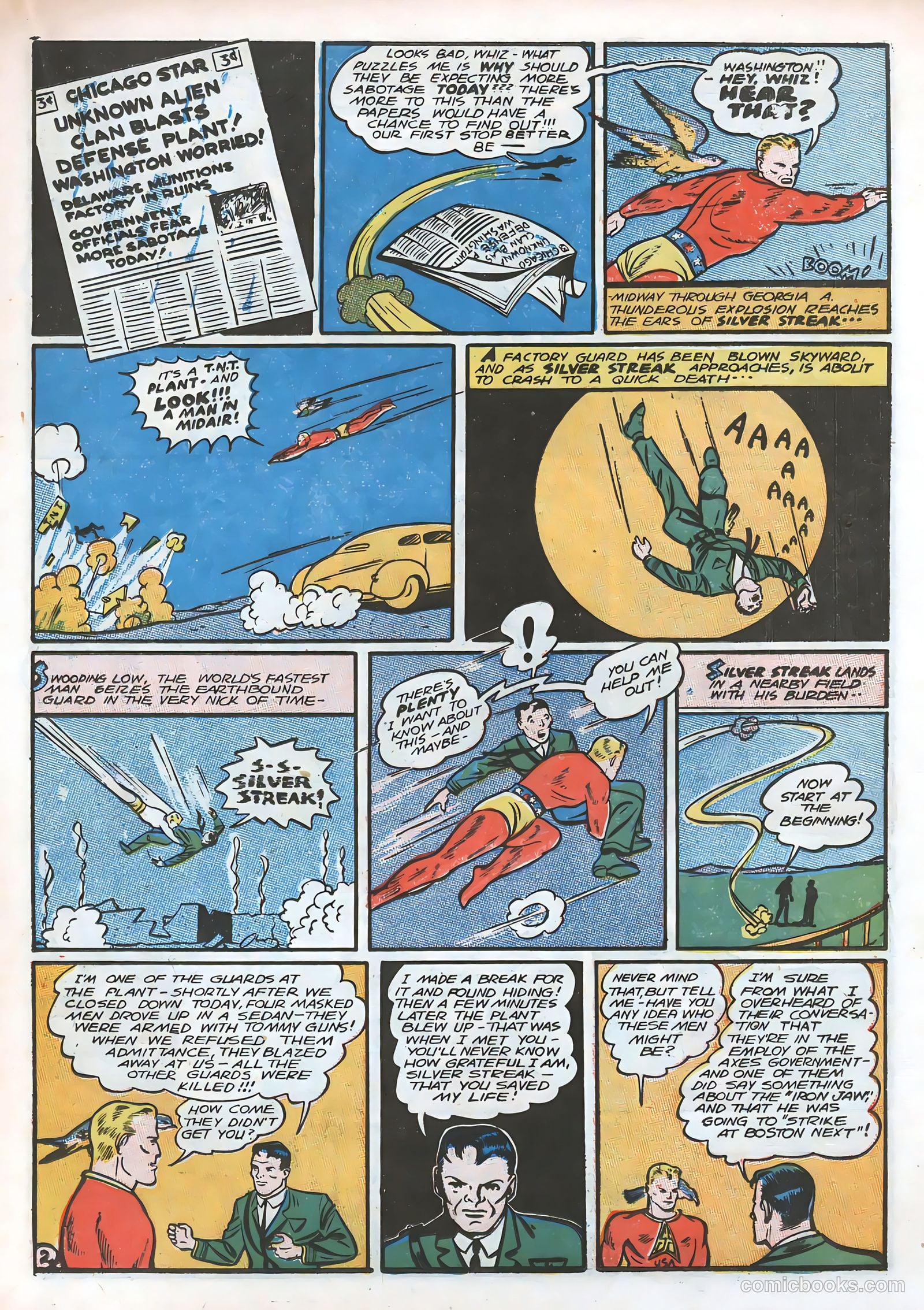Silver Streak Comics #9 (1941) — page 21 of 68