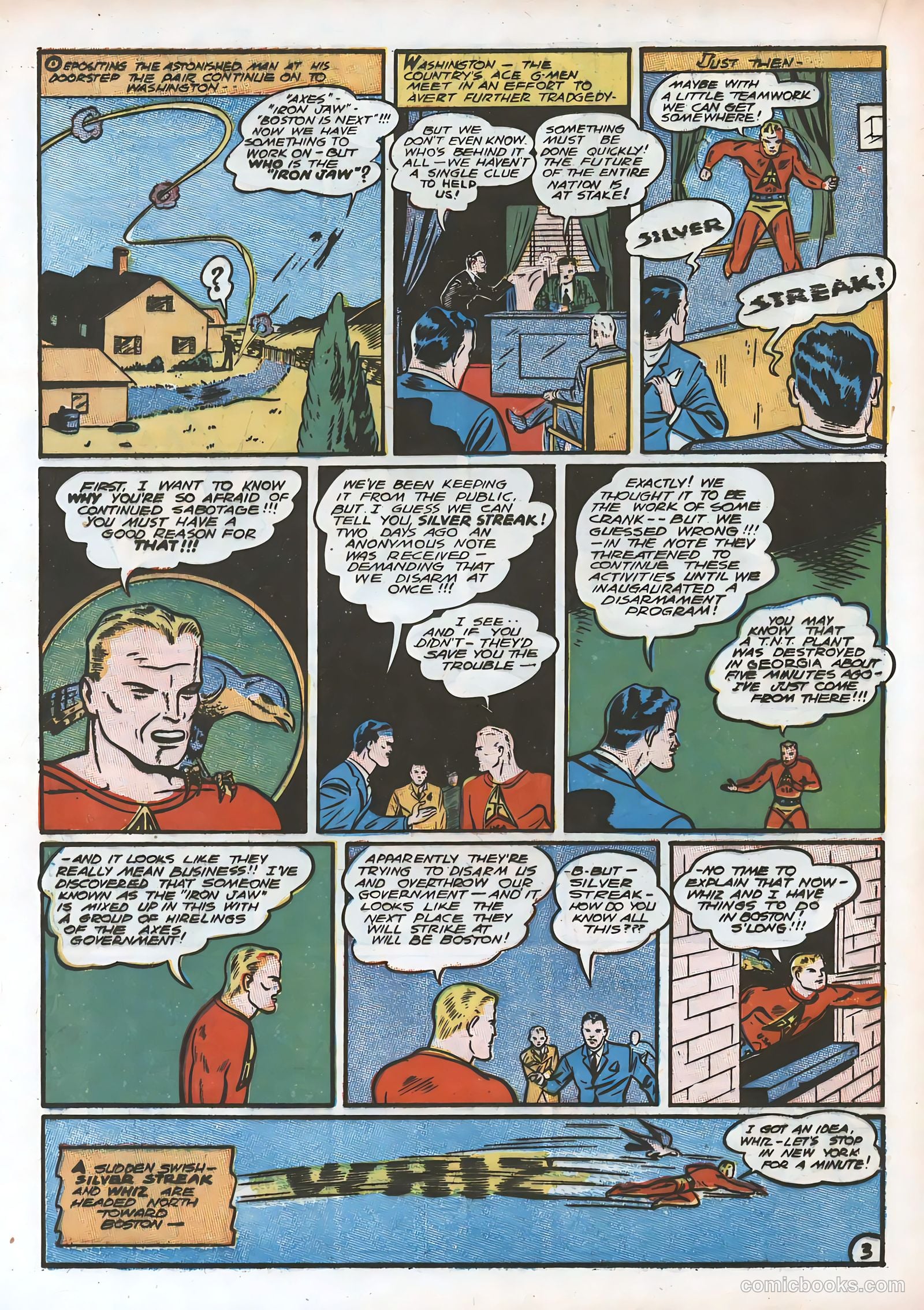 Silver Streak Comics #9 (1941) — page 22 of 68