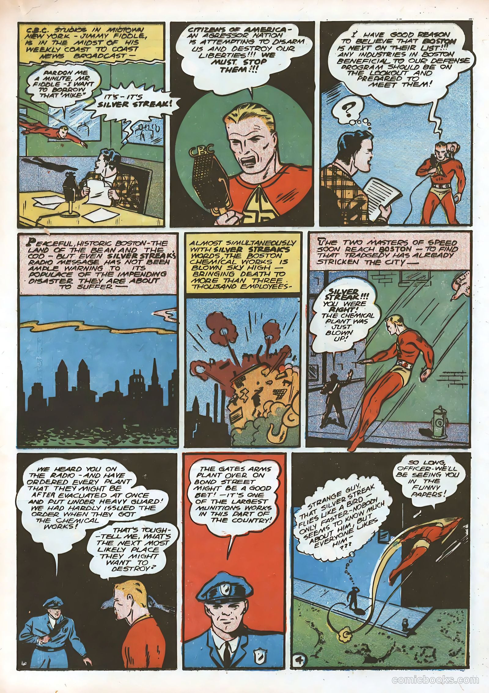 Silver Streak Comics #9 (1941) — page 23 of 68