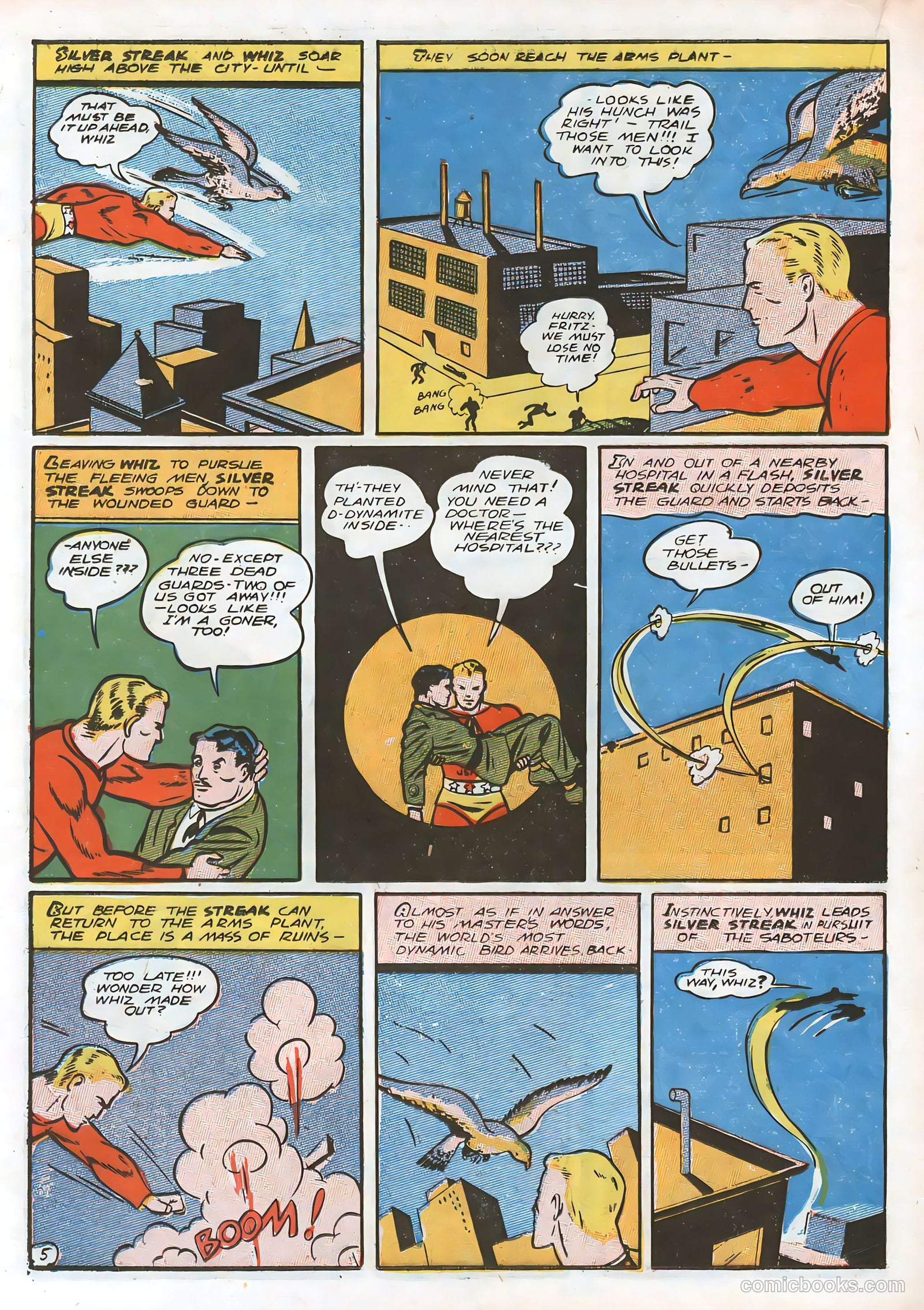 Silver Streak Comics #9 (1941) — page 24 of 68