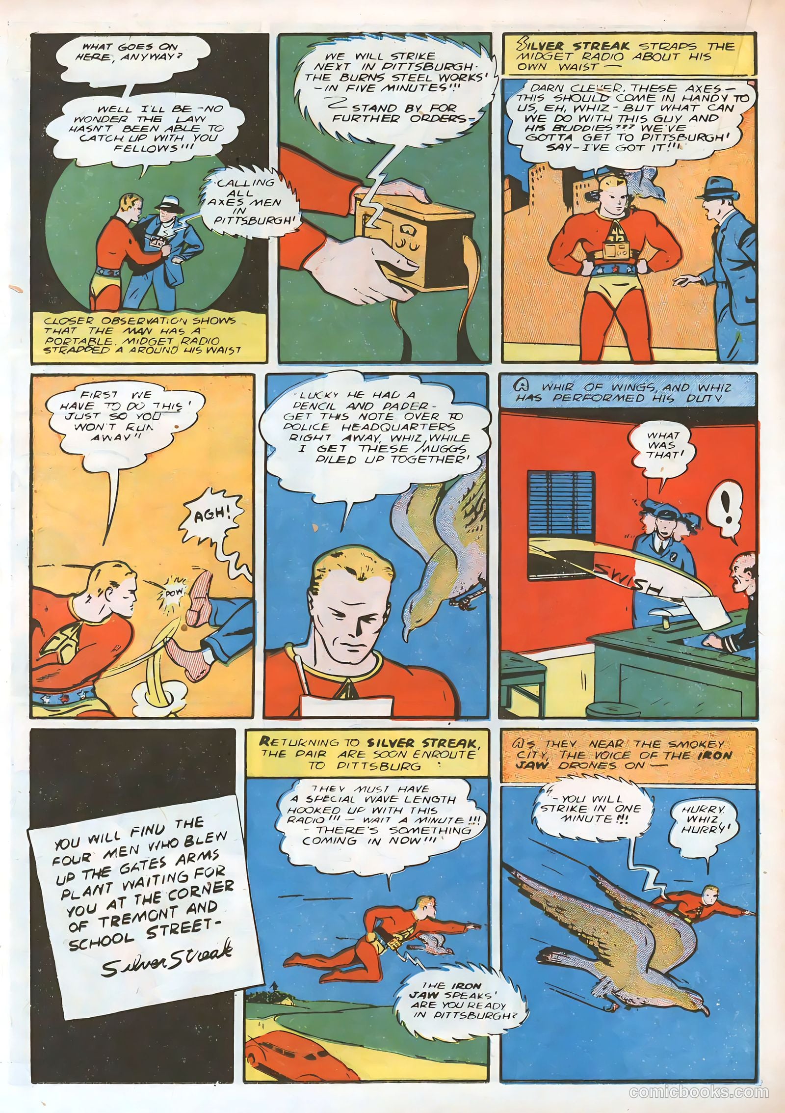 Silver Streak Comics #9 (1941) — page 26 of 68