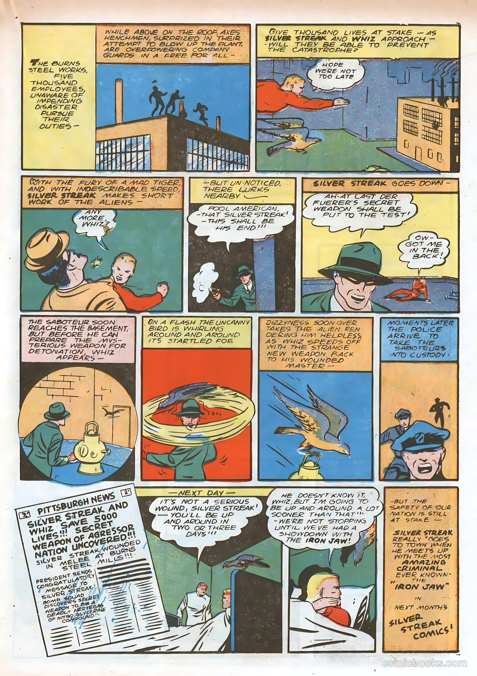 Silver Streak Comics #9 (1941) — page 27 of 68