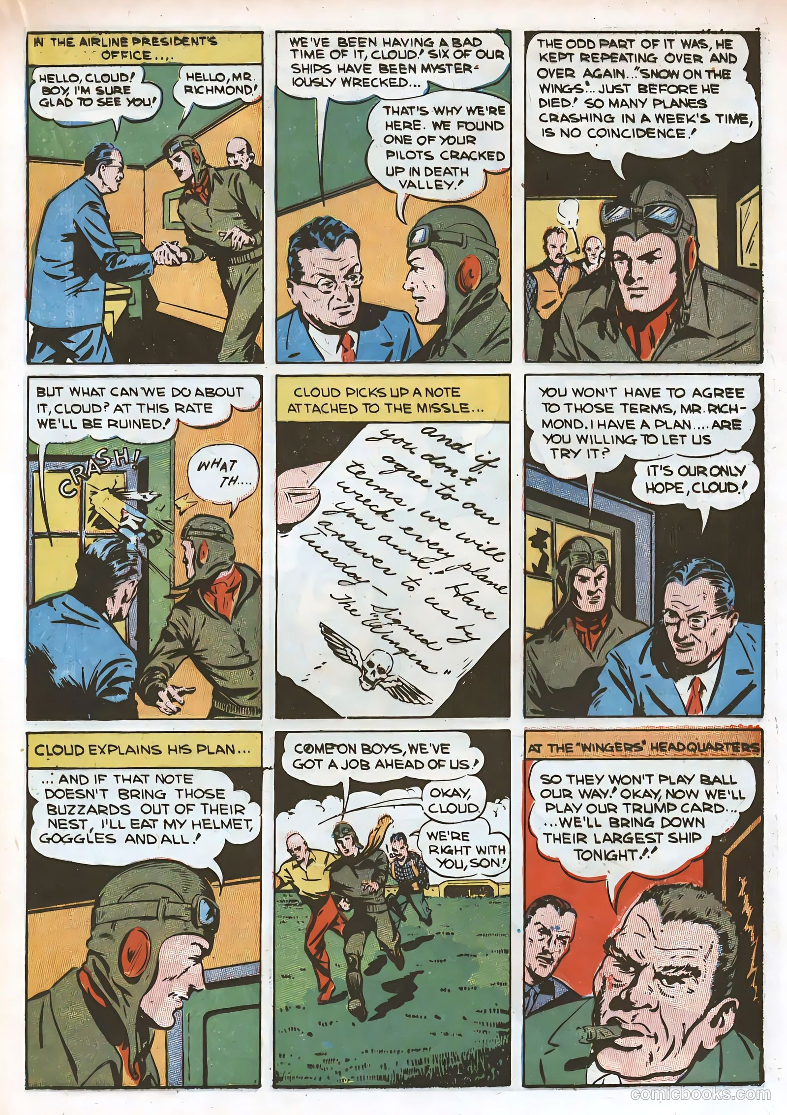 Silver Streak Comics #9 (1941) — page 31 of 68