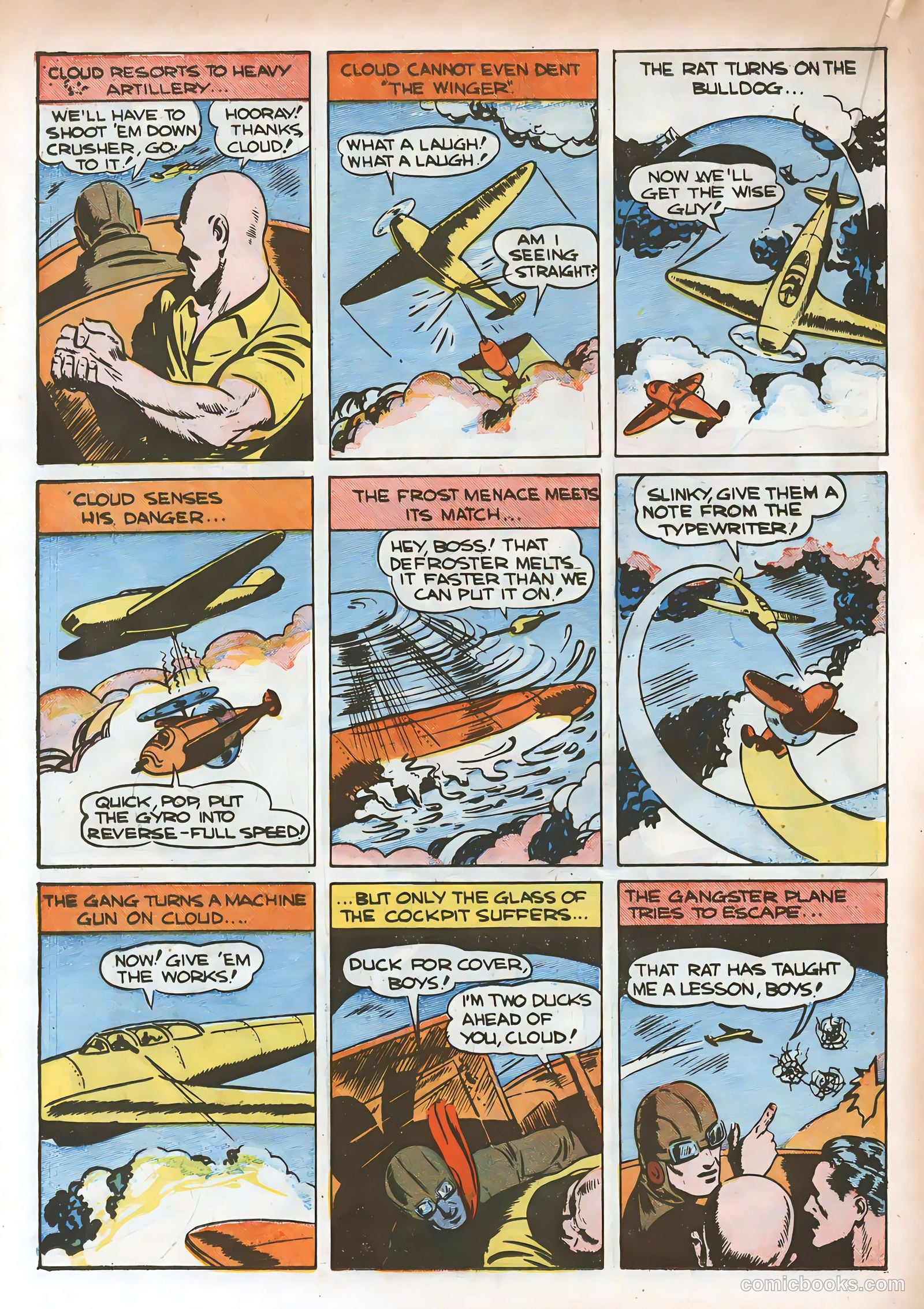 Silver Streak Comics #9 (1941) — page 34 of 68