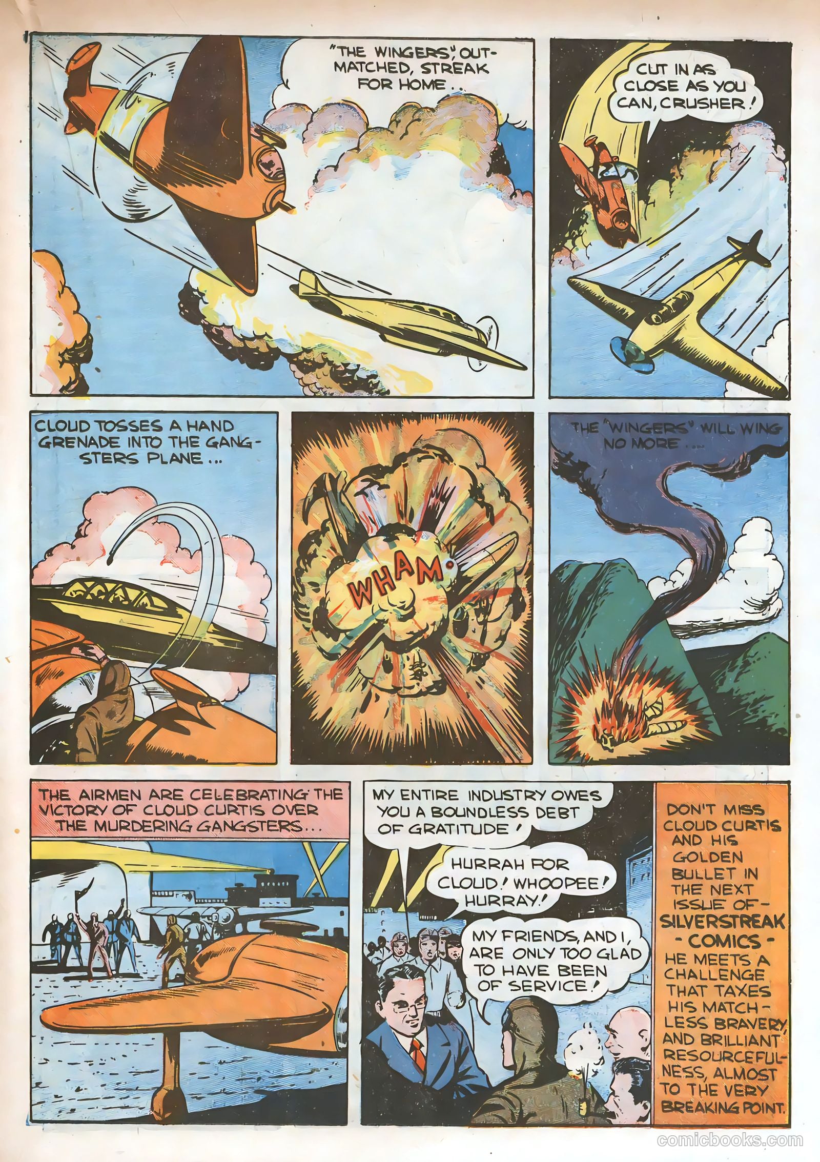 Silver Streak Comics #9 (1941) — page 35 of 68