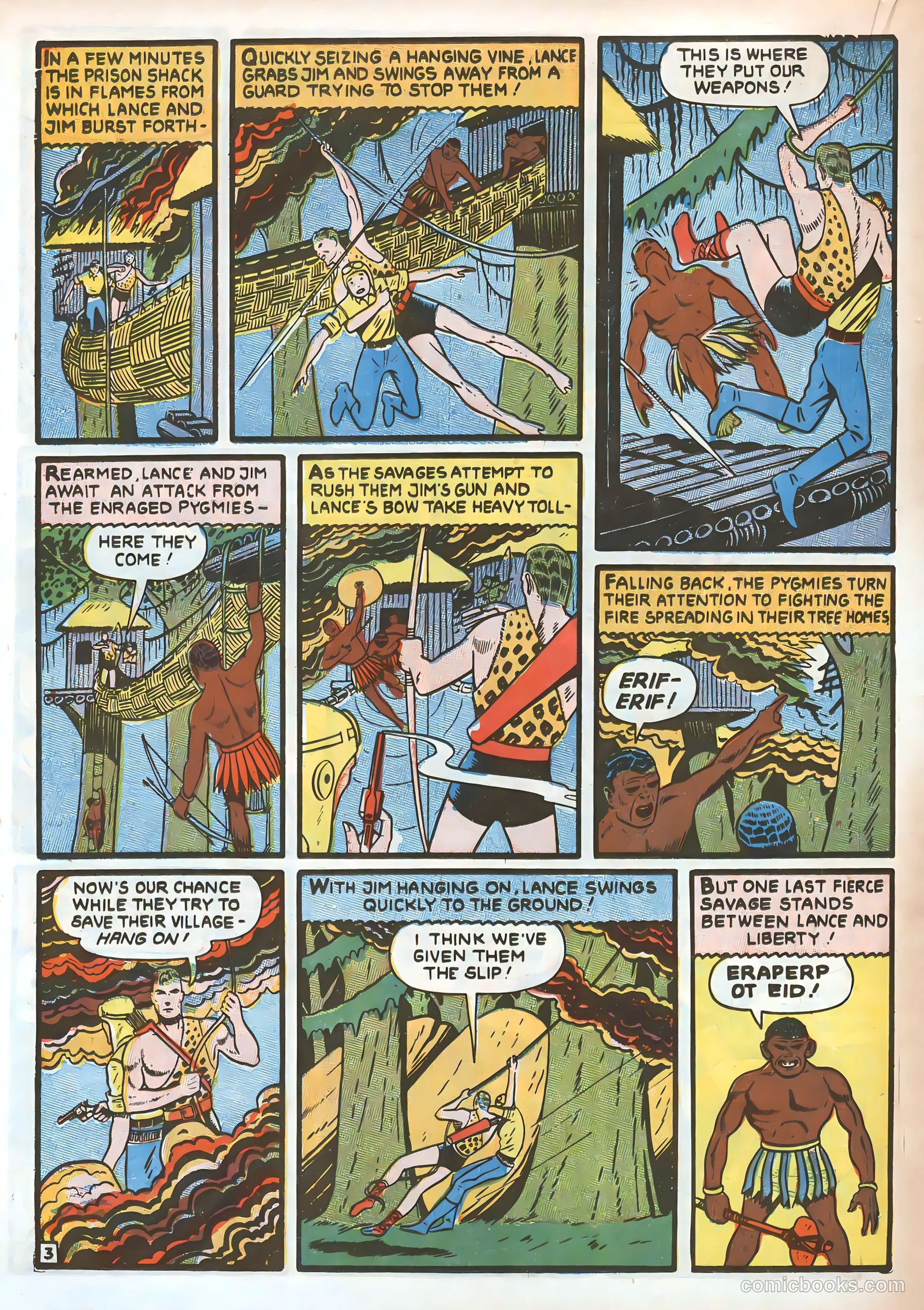 Silver Streak Comics #9 (1941) — page 42 of 68