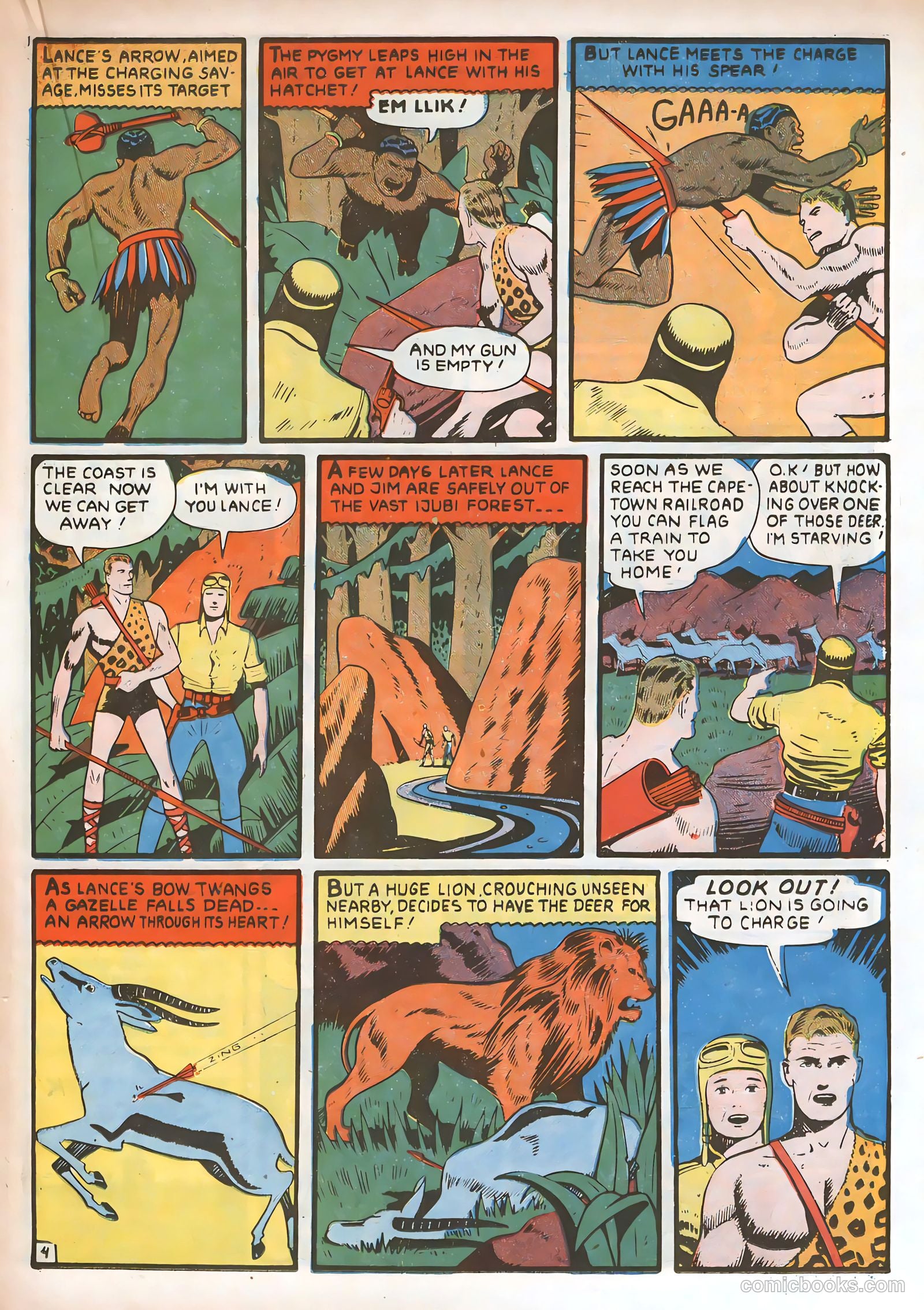 Silver Streak Comics #9 (1941) — page 43 of 68