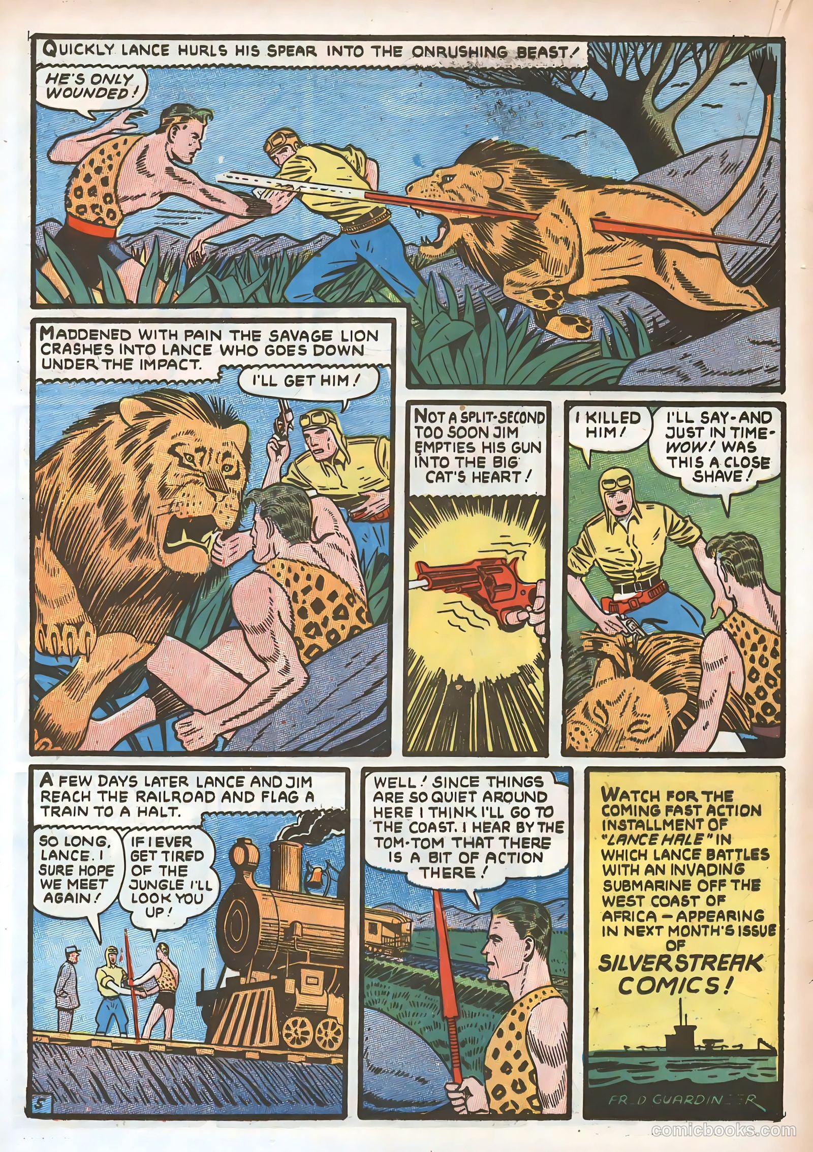 Silver Streak Comics #9 (1941) — page 44 of 68