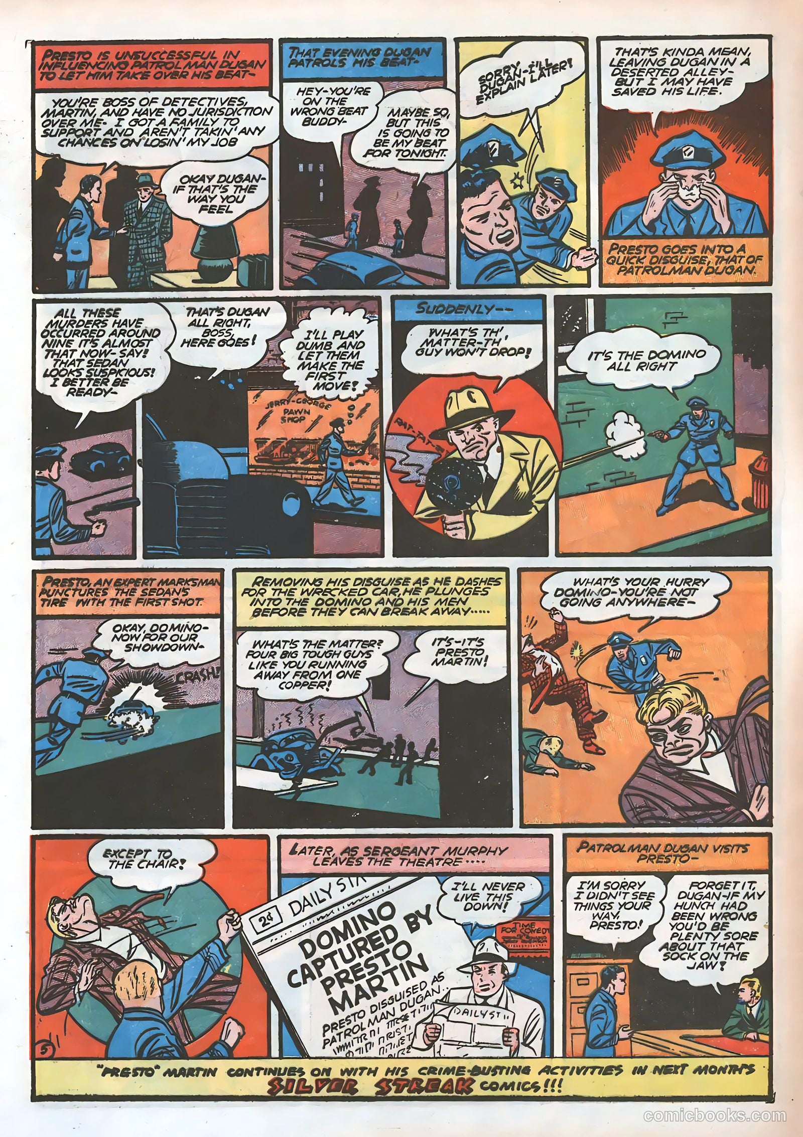 Silver Streak Comics #9 (1941) — page 52 of 68