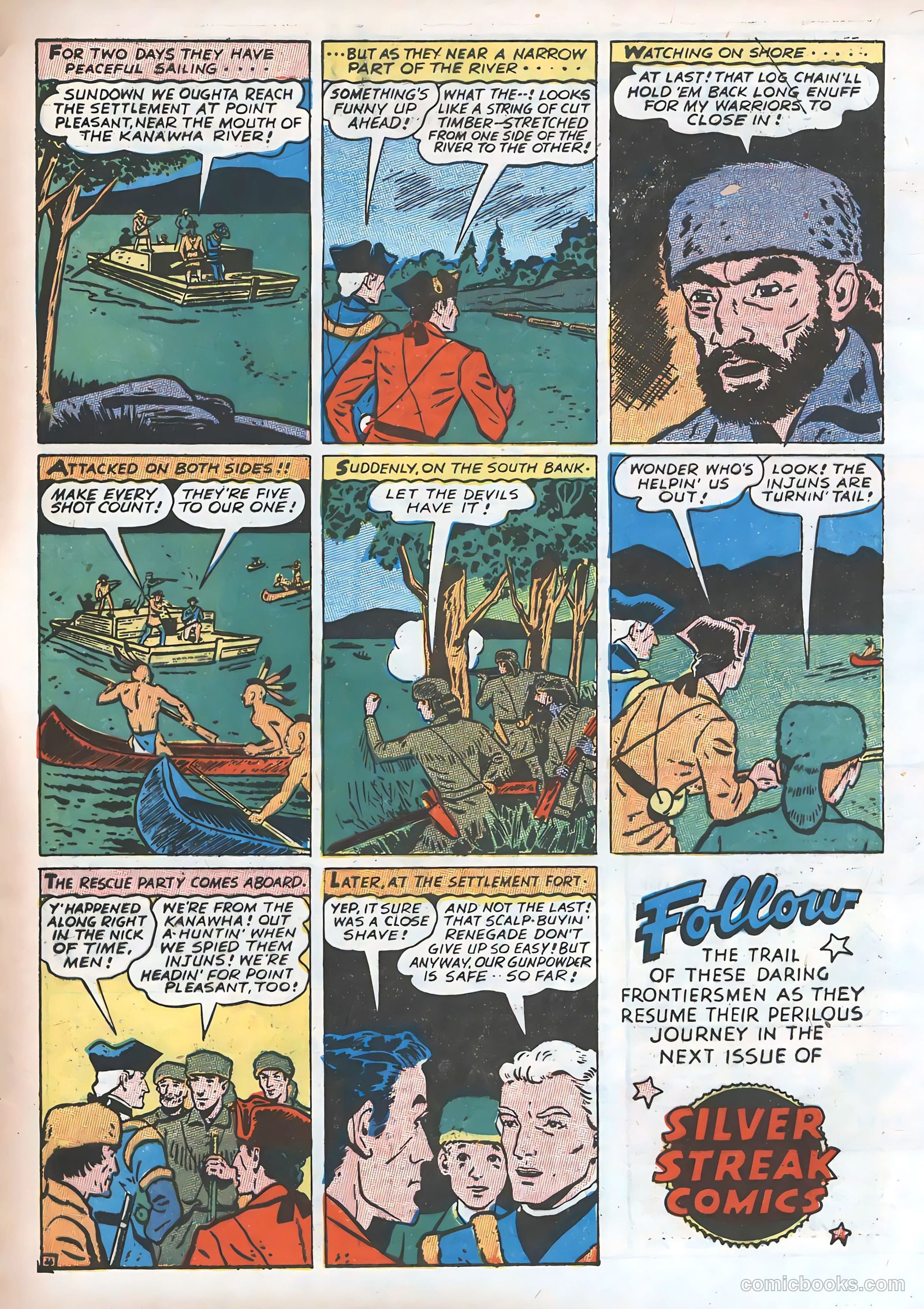 Silver Streak Comics #9 (1941) — page 57 of 68