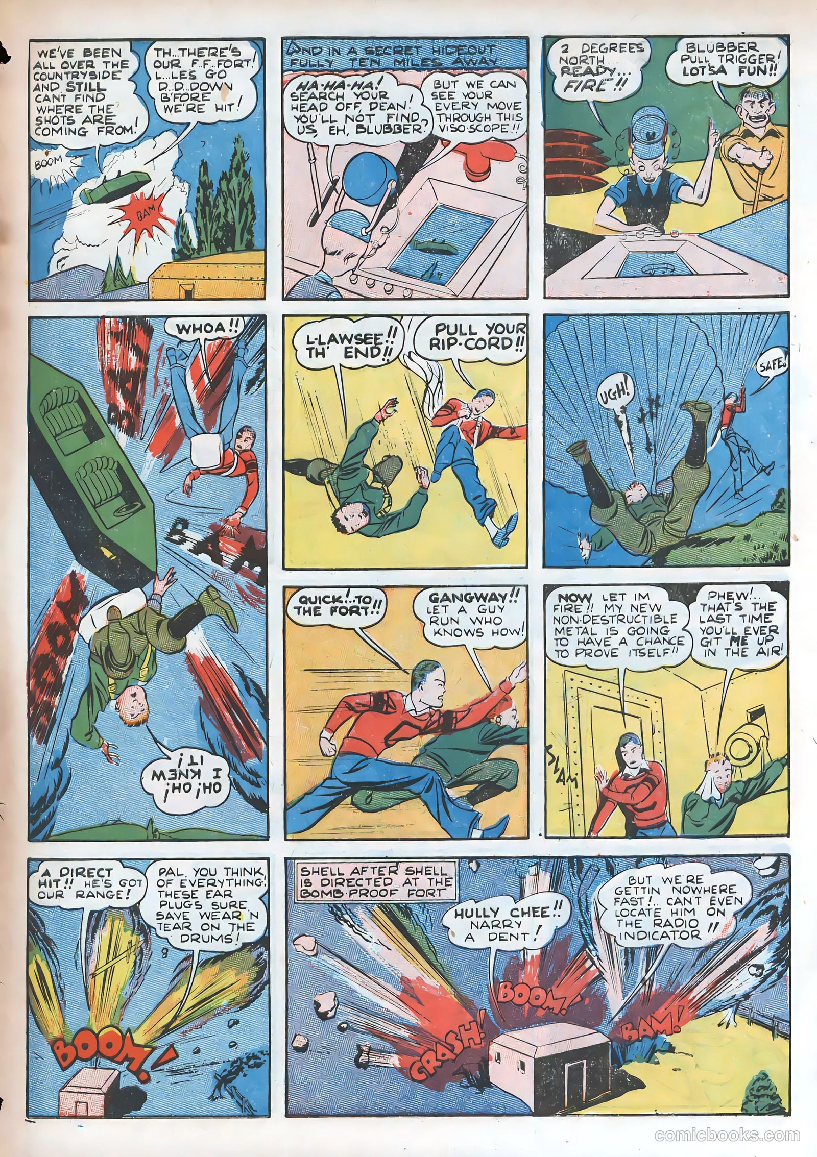 Silver Streak Comics #9 (1941) — page 61 of 68