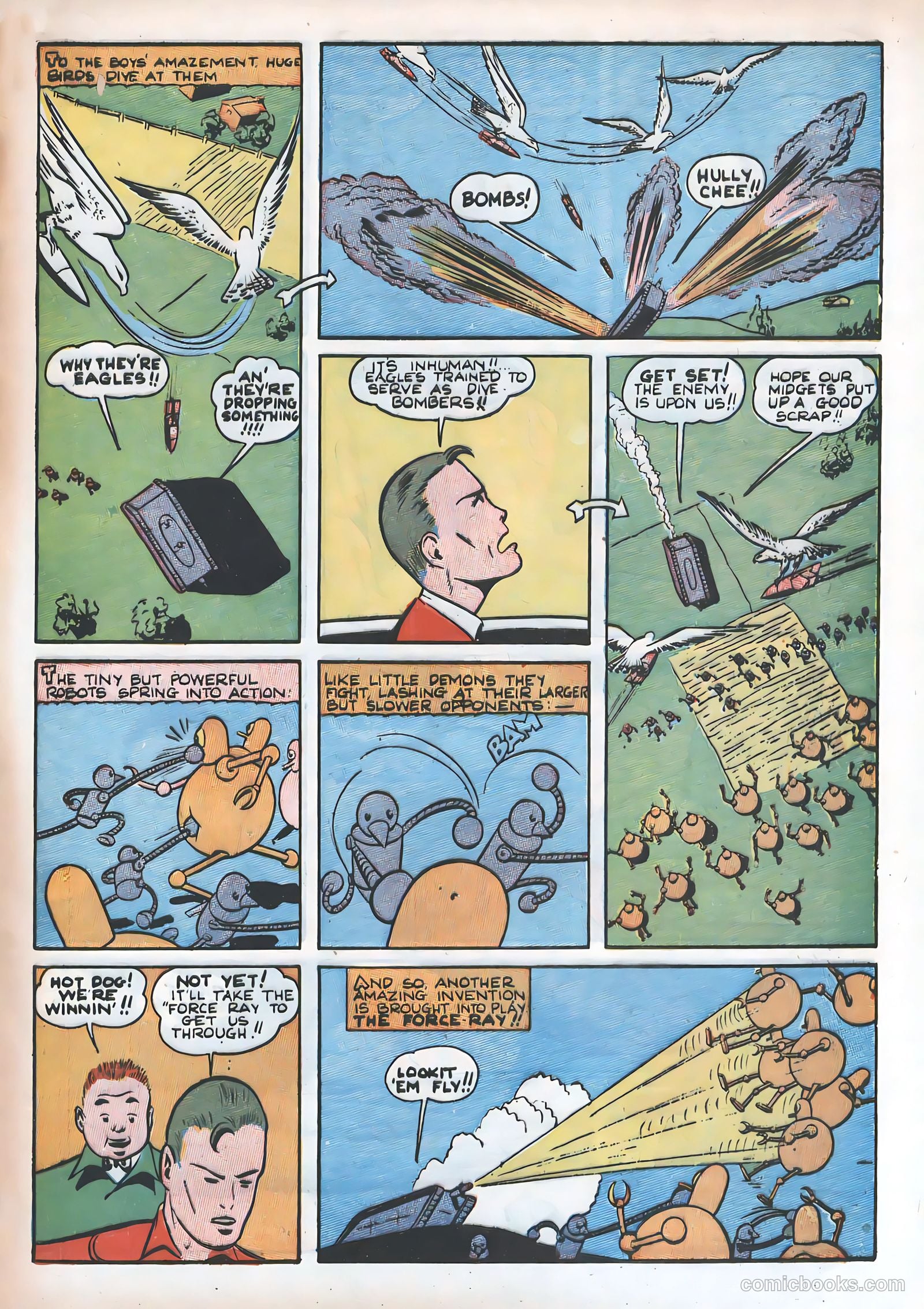 Silver Streak Comics #9 (1941) — page 63 of 68