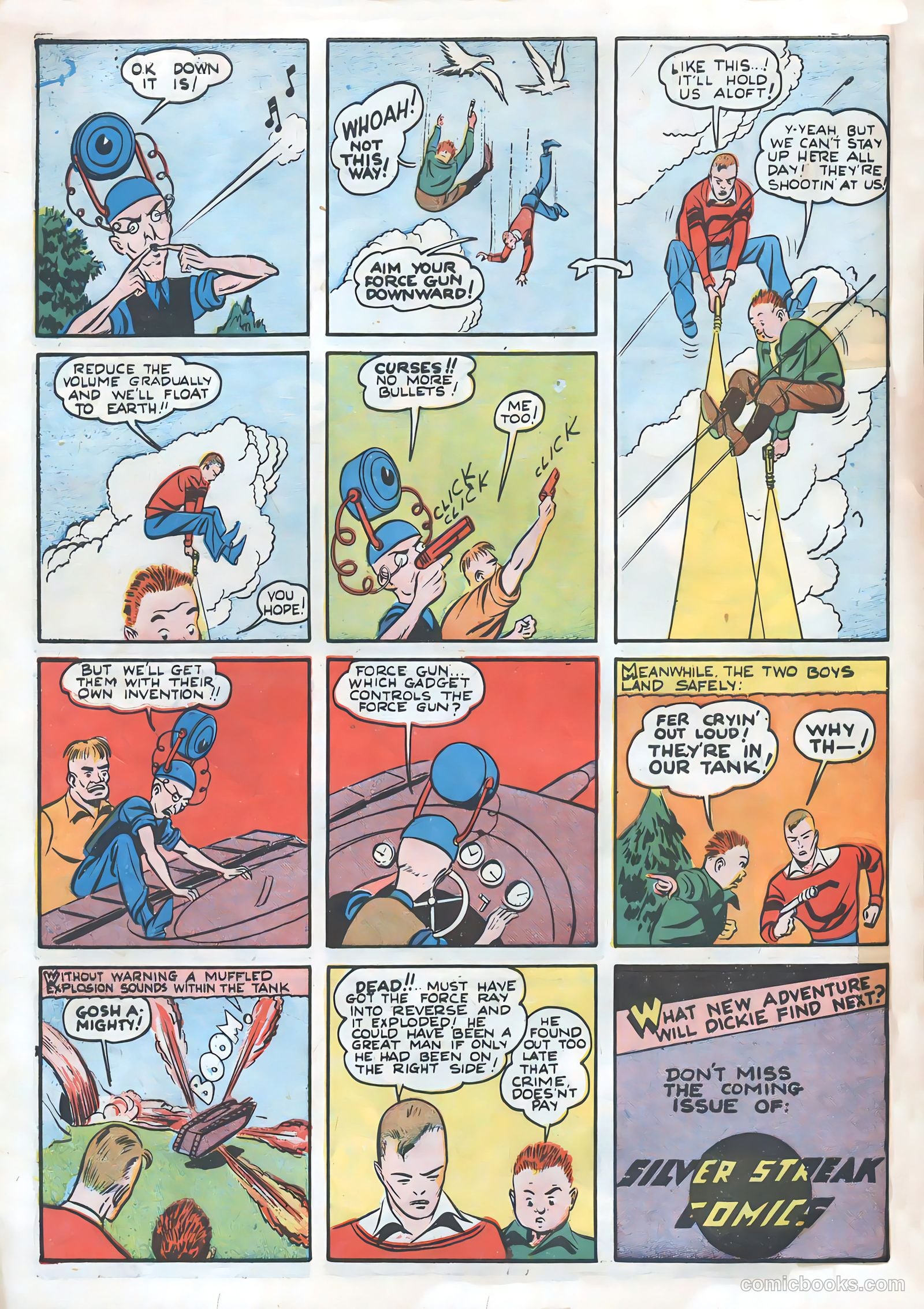Silver Streak Comics #9 (1941) — page 66 of 68