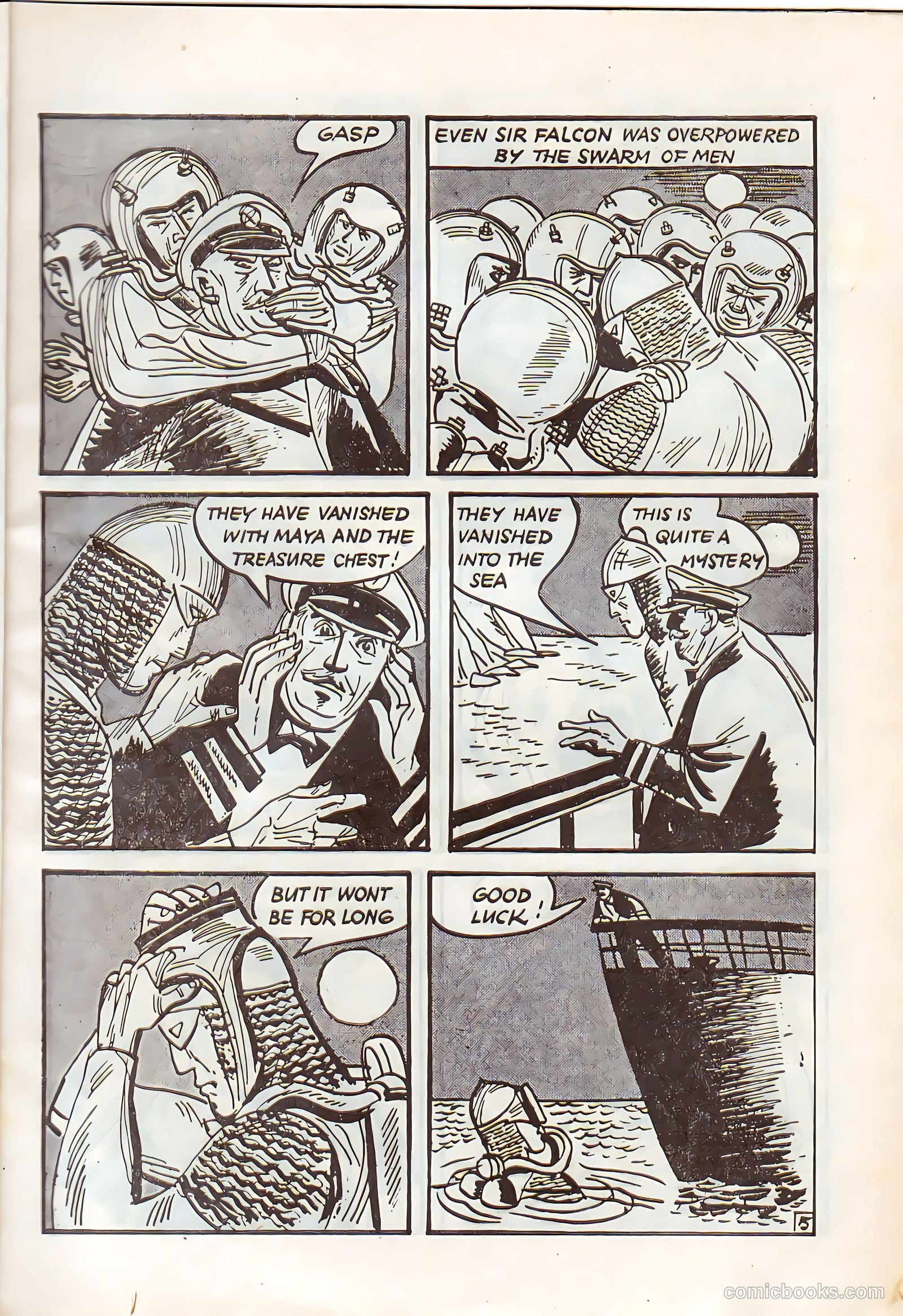Sir Falcon #46 (1959) — page 5 of 24
