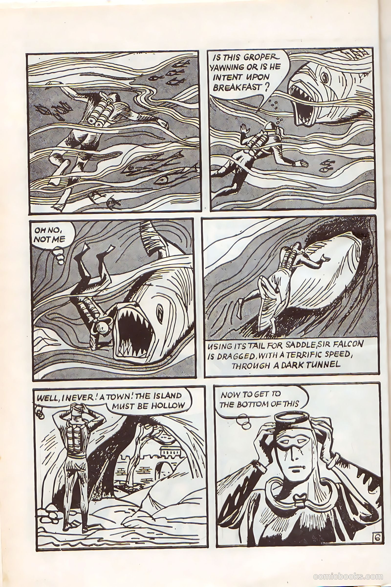 Sir Falcon #46 (1959) — page 6 of 24