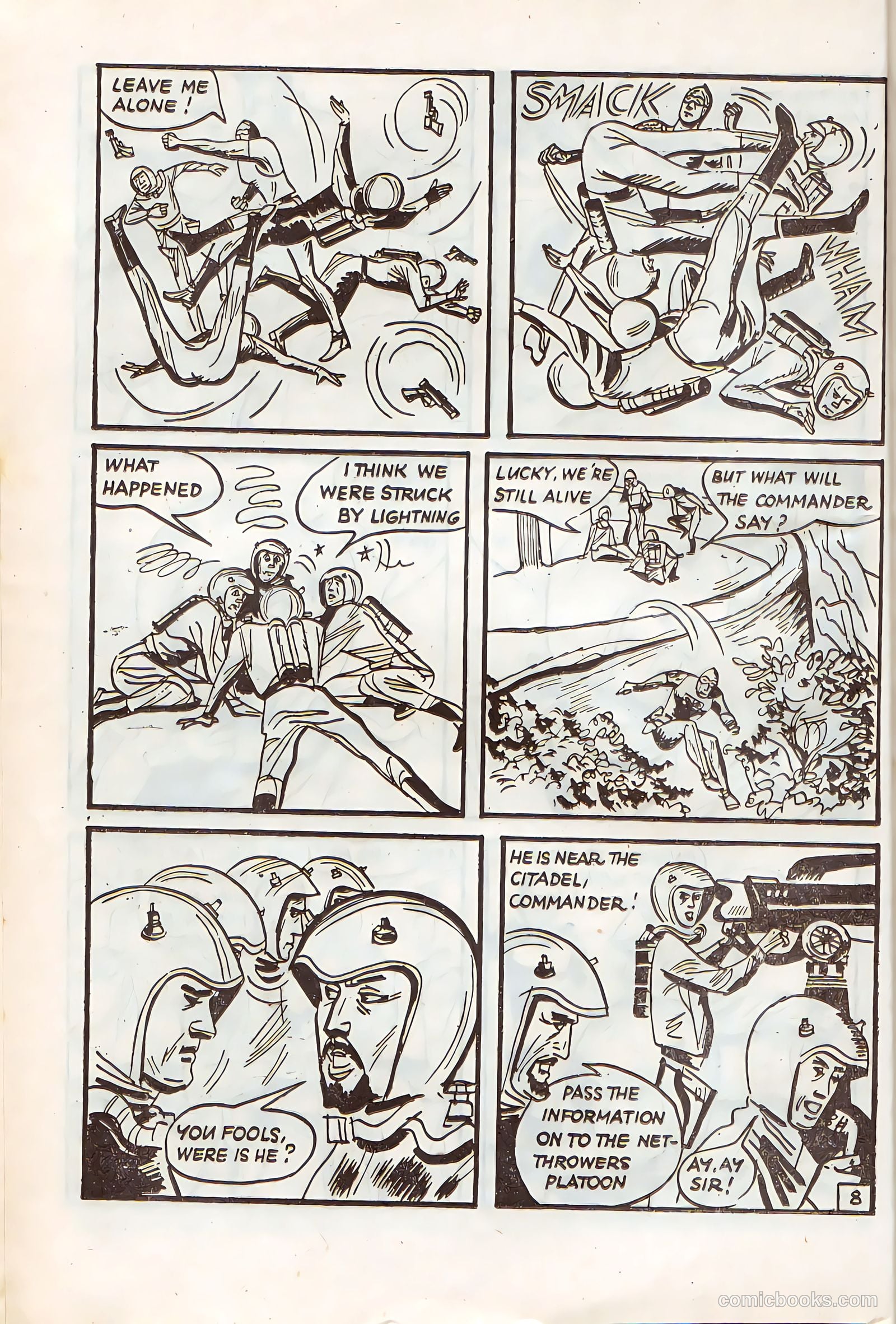 Sir Falcon #46 (1959) — page 8 of 24